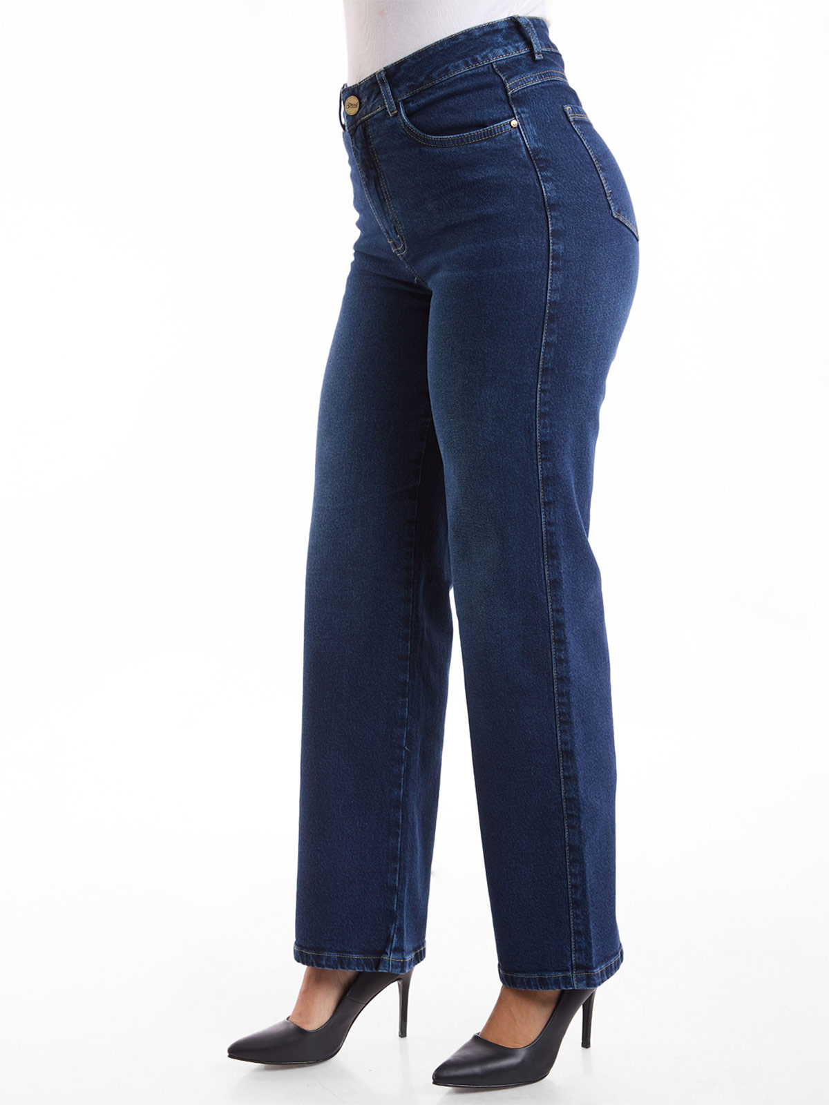 JEANS STRAIGHT MUJER METAL JEANS MERLINA - 3