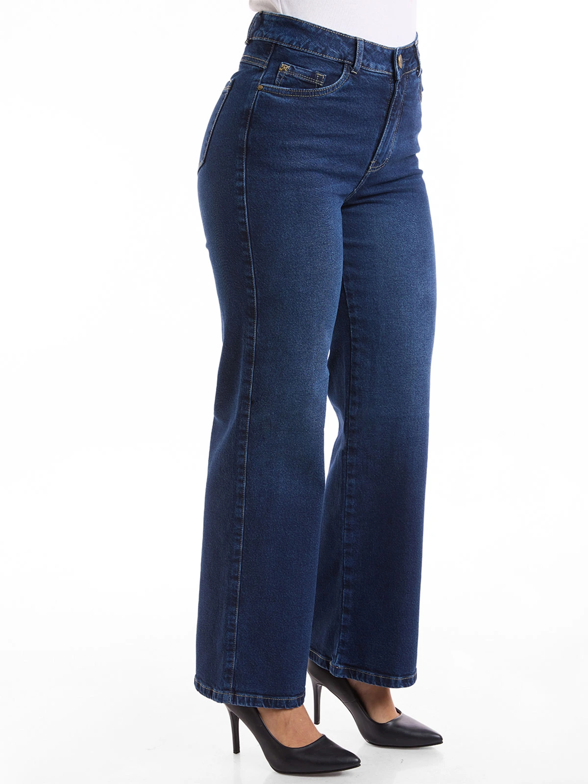 JEANS STRAIGHT MUJER METAL JEANS MERLINA - 4