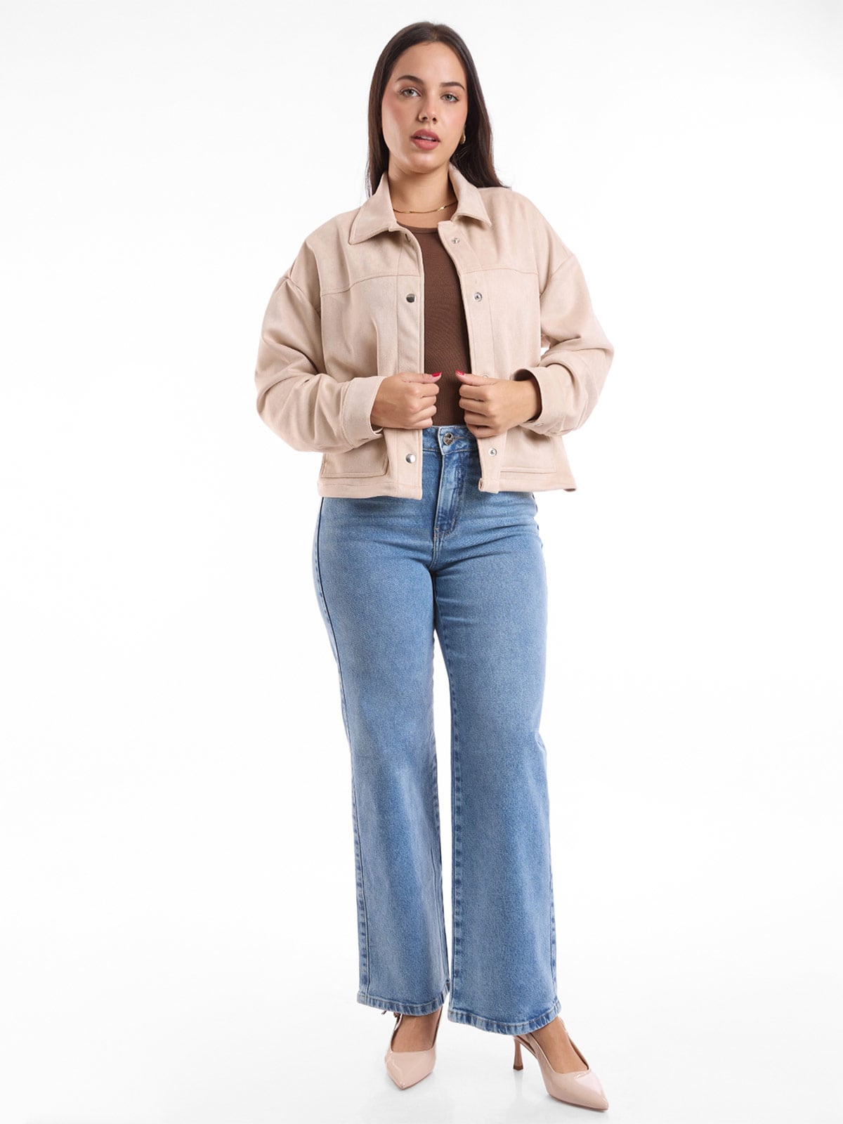 JEANS STRAIGHT MUJER METAL JEANS MERLINA - 1