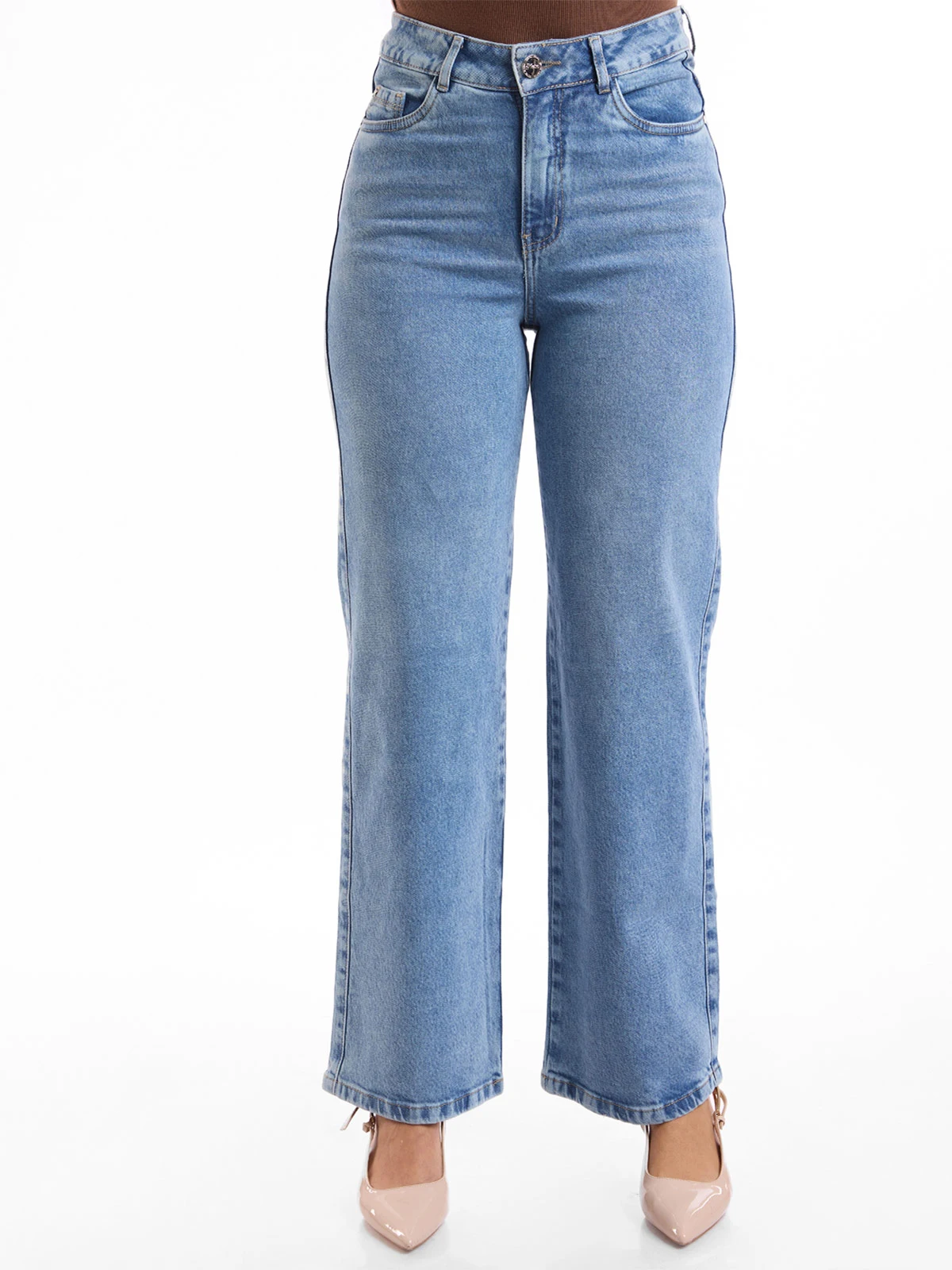 JEANS STRAIGHT MUJER METAL JEANS MERLINA - 2