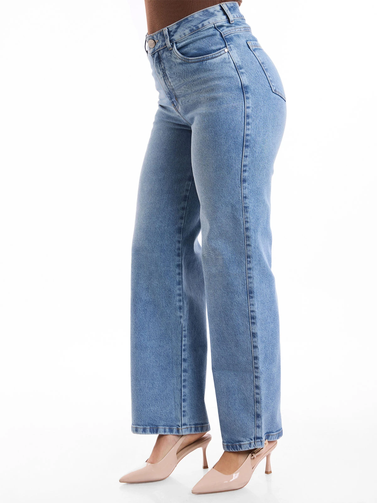 JEANS STRAIGHT MUJER METAL JEANS MERLINA - 4
