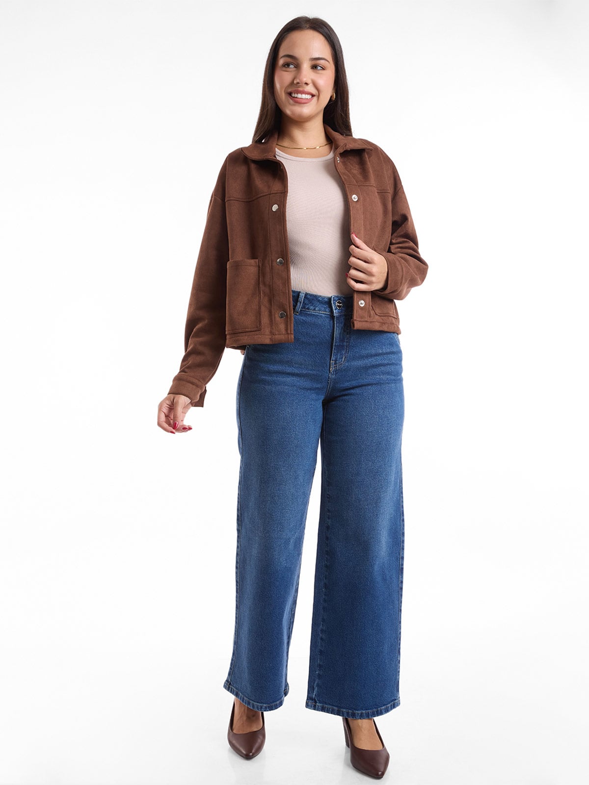 JEAN WIDE LEG MUJER METAL JEANS LETICIA - 1