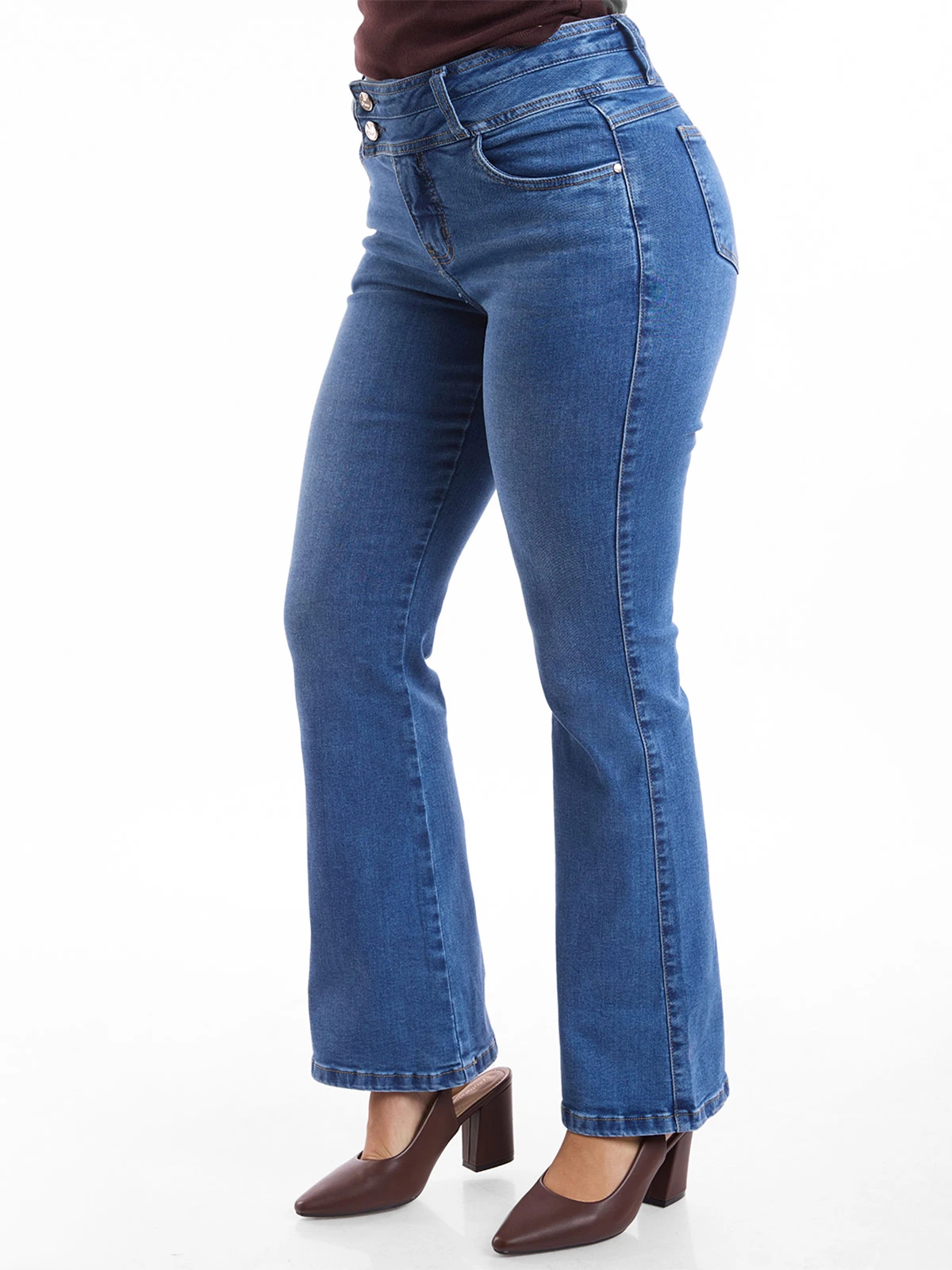 JEAN FLARE MUJER METAL JEANS BRESIA - 3
