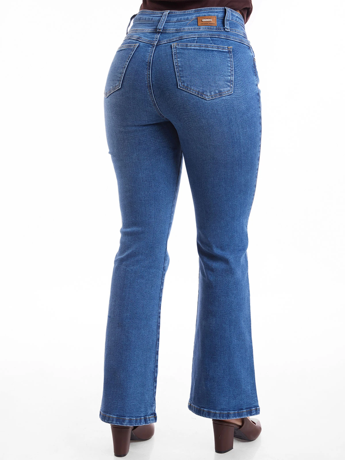 JEAN FLARE MUJER METAL JEANS BRESIA - 5