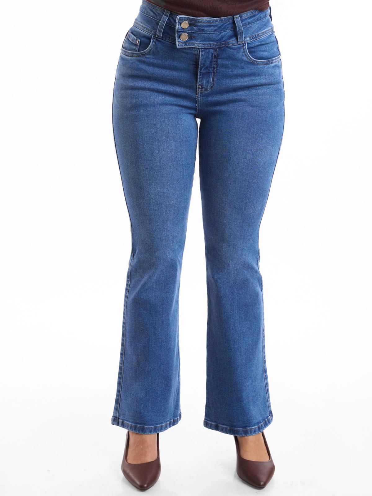 JEAN FLARE MUJER METAL JEANS BRESIA - 2