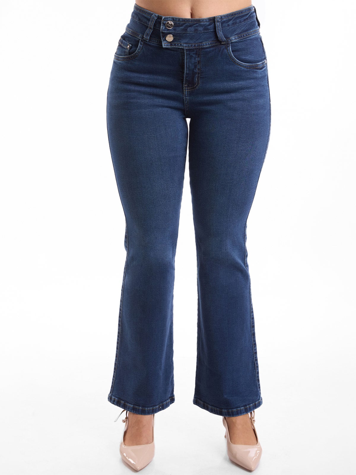 JEAN FLARE MUJER METAL JEANS BRESIA - 2