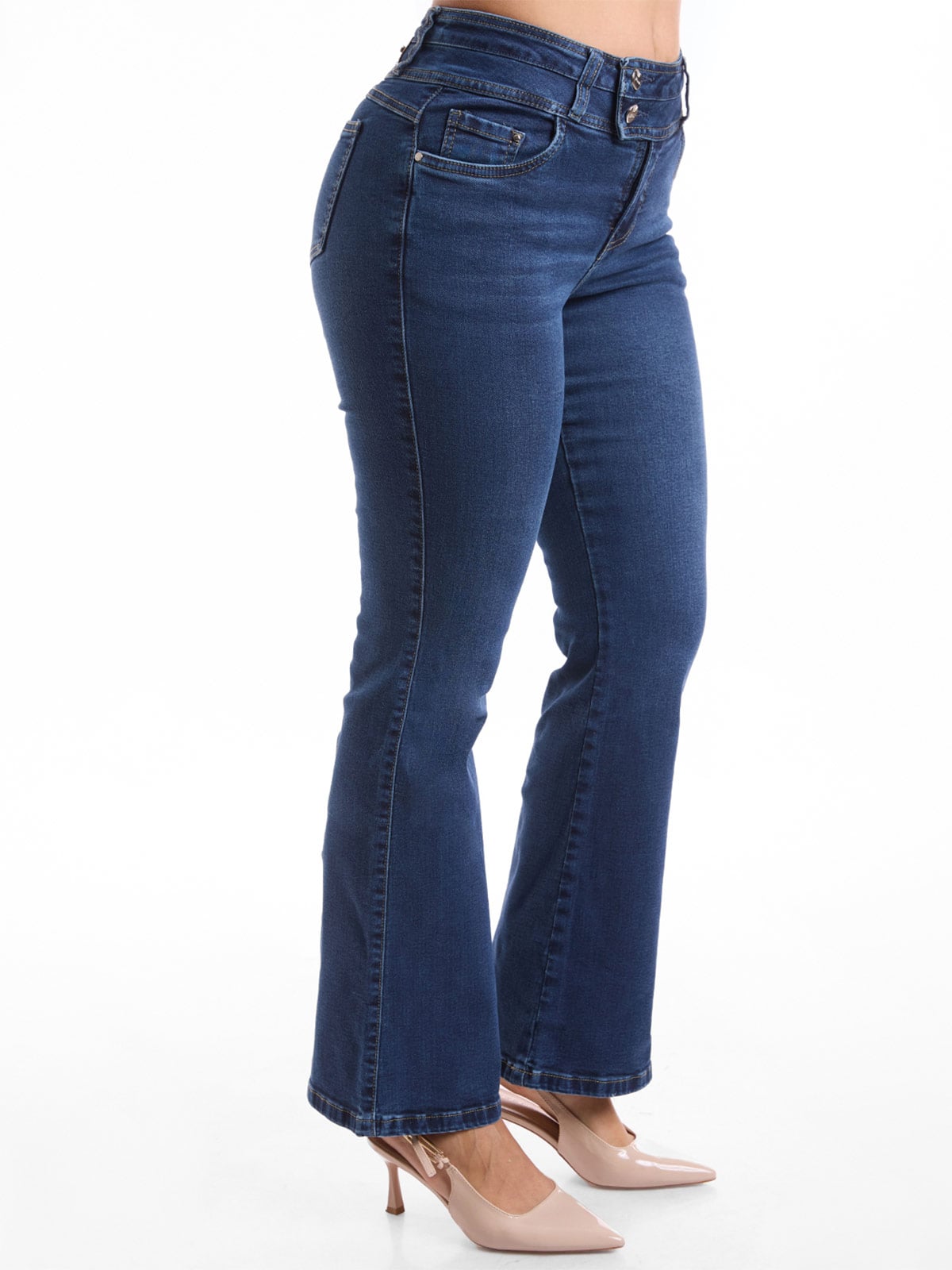 JEAN FLARE MUJER METAL JEANS BRESIA - 3