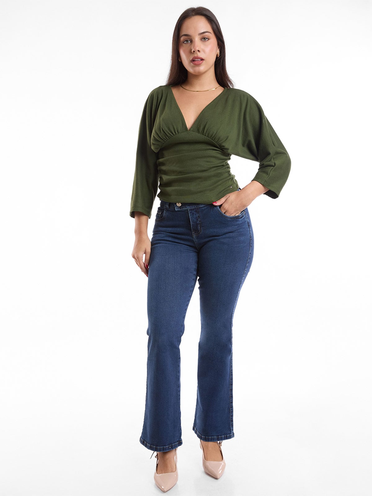 JEAN FLARE MUJER METAL JEANS BRESIA - 1