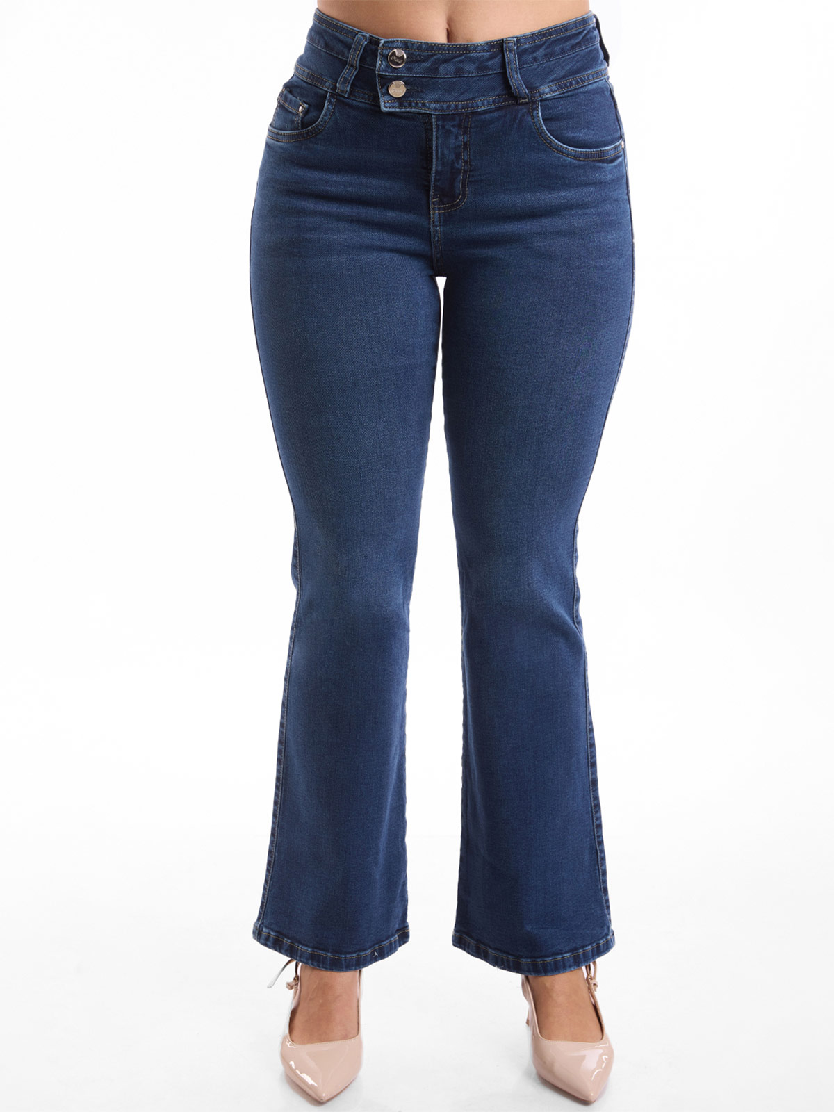 JEAN FLARE MUJER METAL JEANS BRESIA - 2