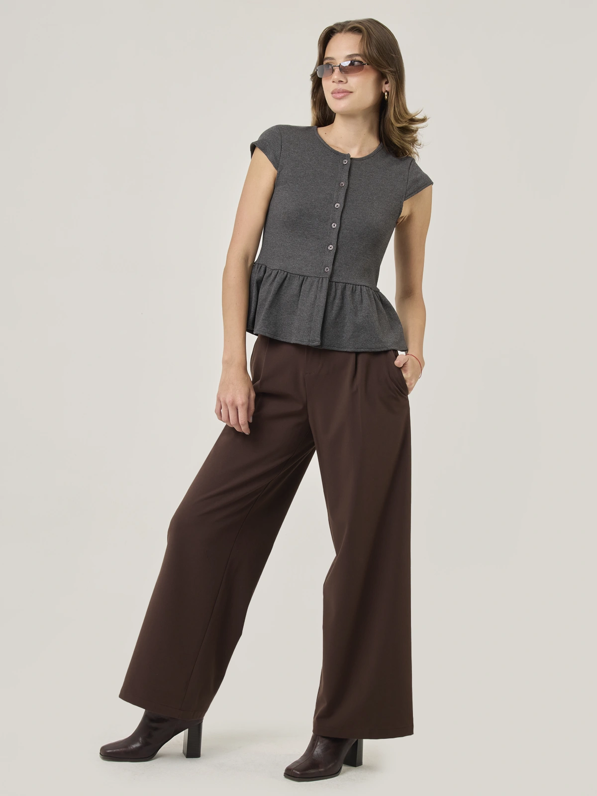 POLO MANGA CORTA MUJER INDEX PLUM - 6