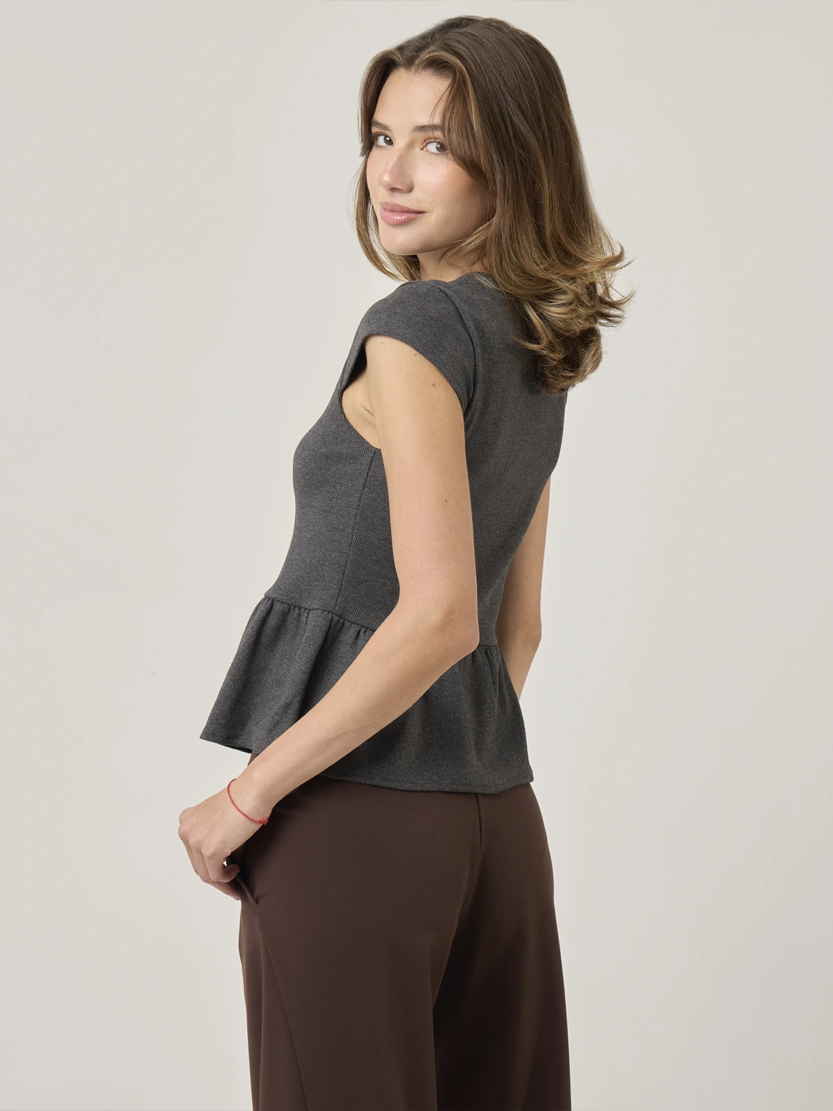 POLO MANGA CORTA MUJER INDEX PLUM - 2