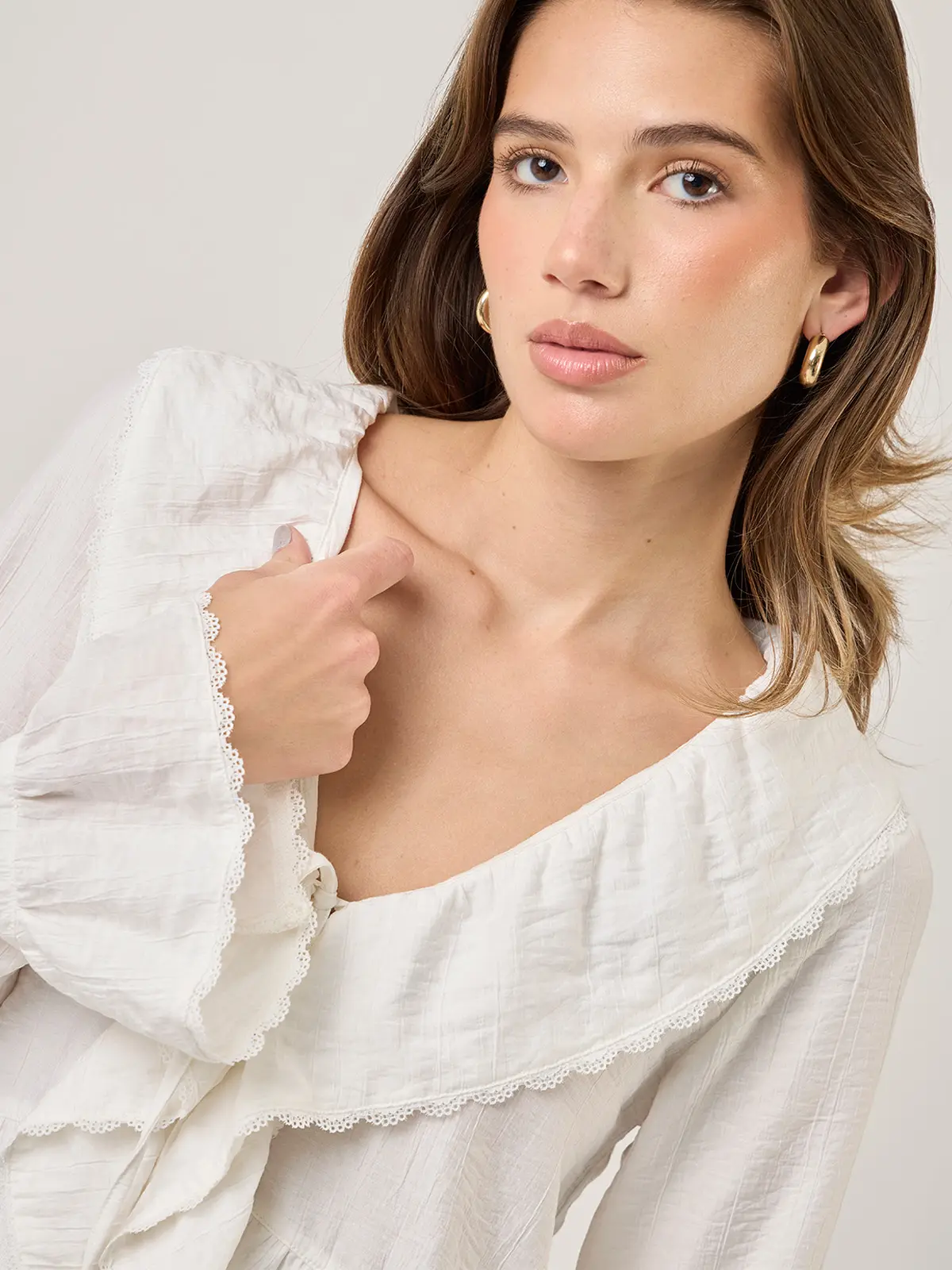 BLUSA MANGA LARGA MUJER INDEX BOBOS - 4