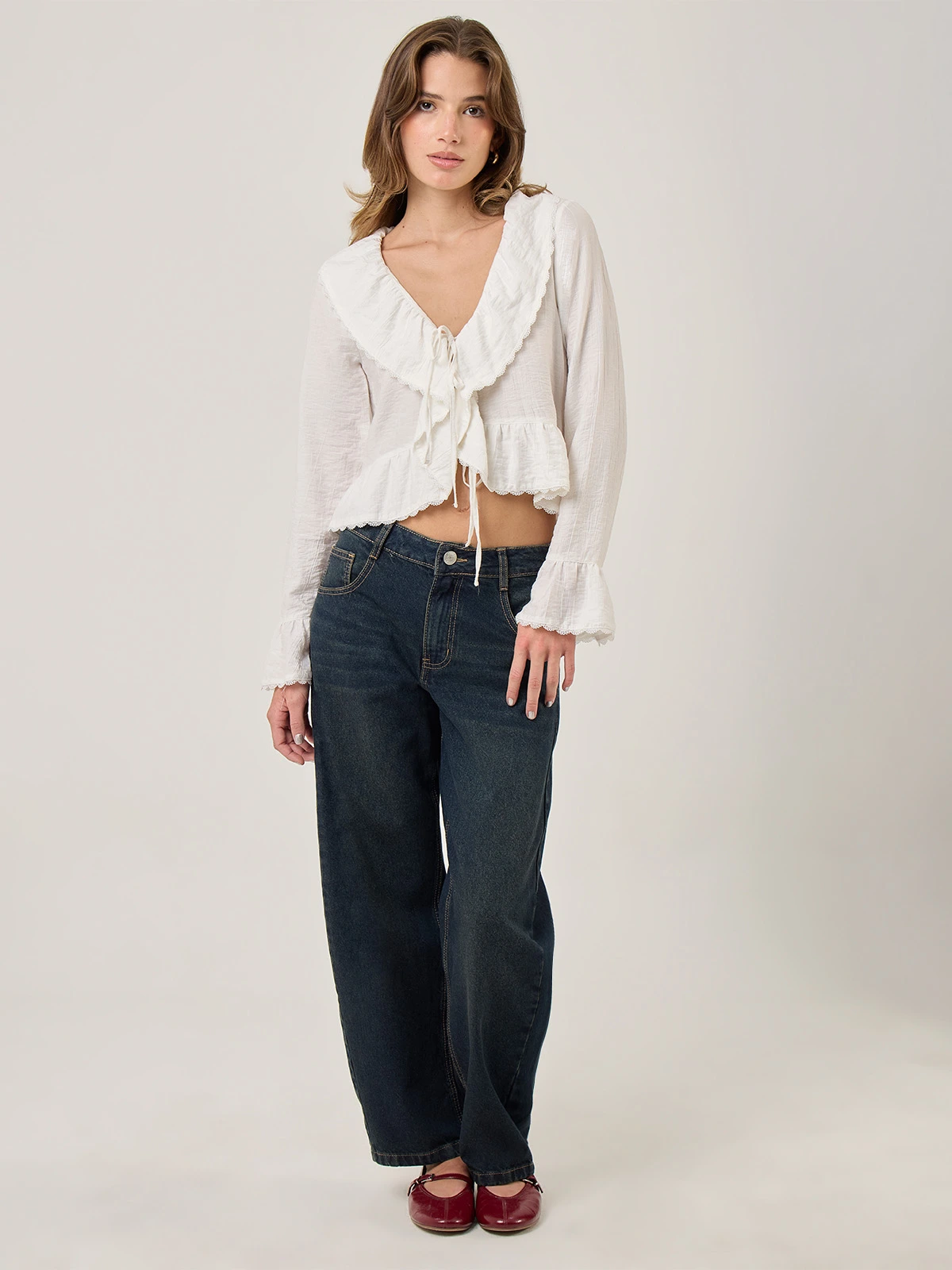 BLUSA MANGA LARGA MUJER INDEX BOBOS - 5