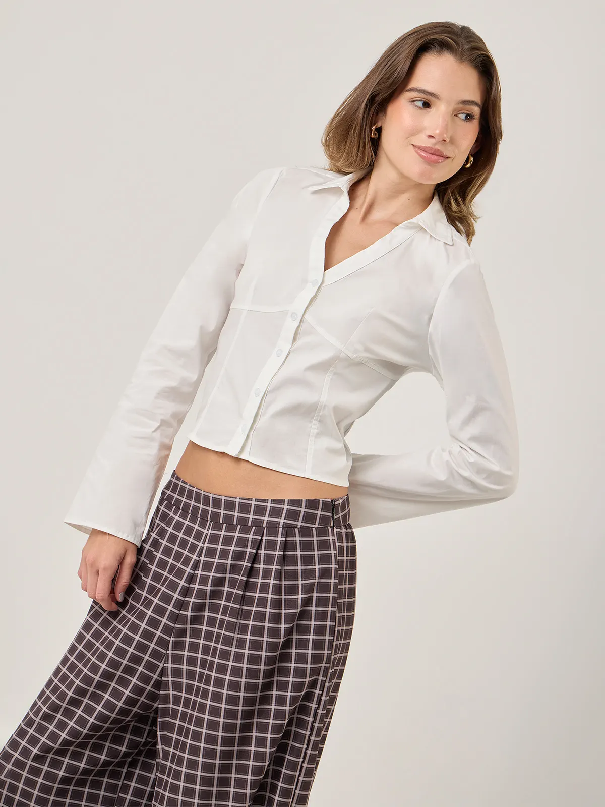 BLUSA MANGA LARGA MUJER INDEX CRETARIA - 3