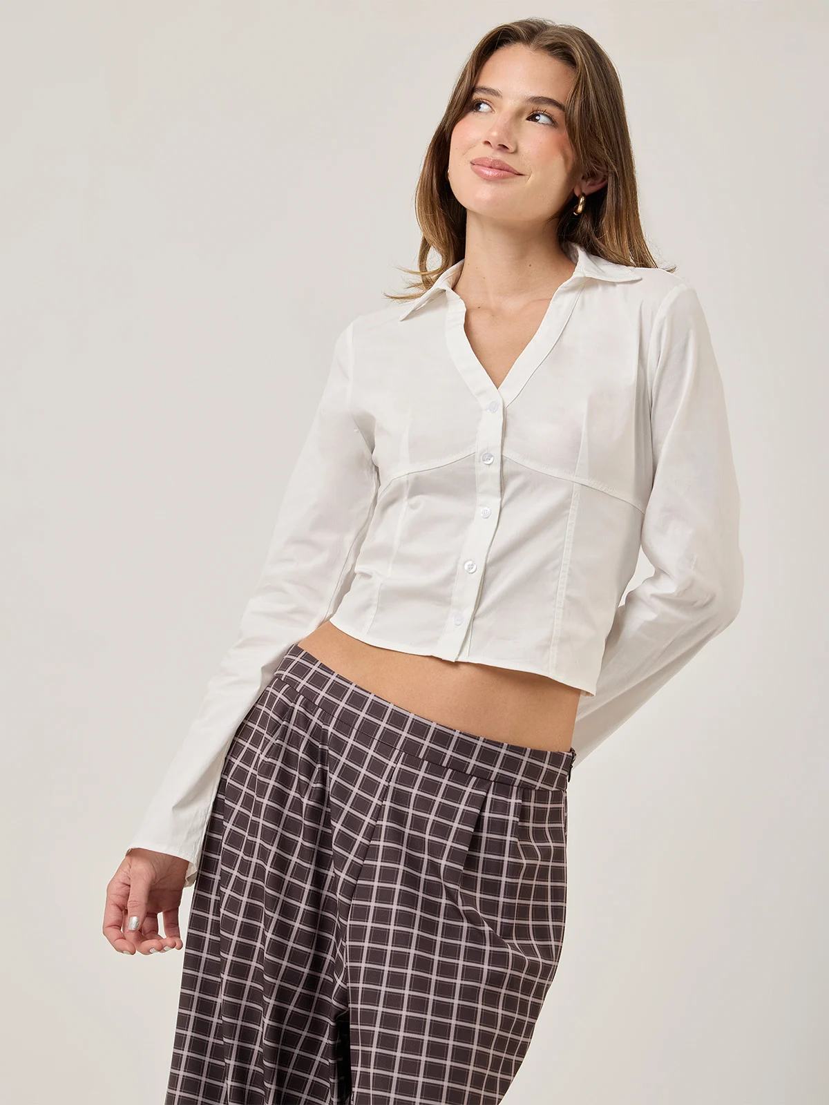 BLUSA MANGA LARGA MUJER INDEX CRETARIA - 1