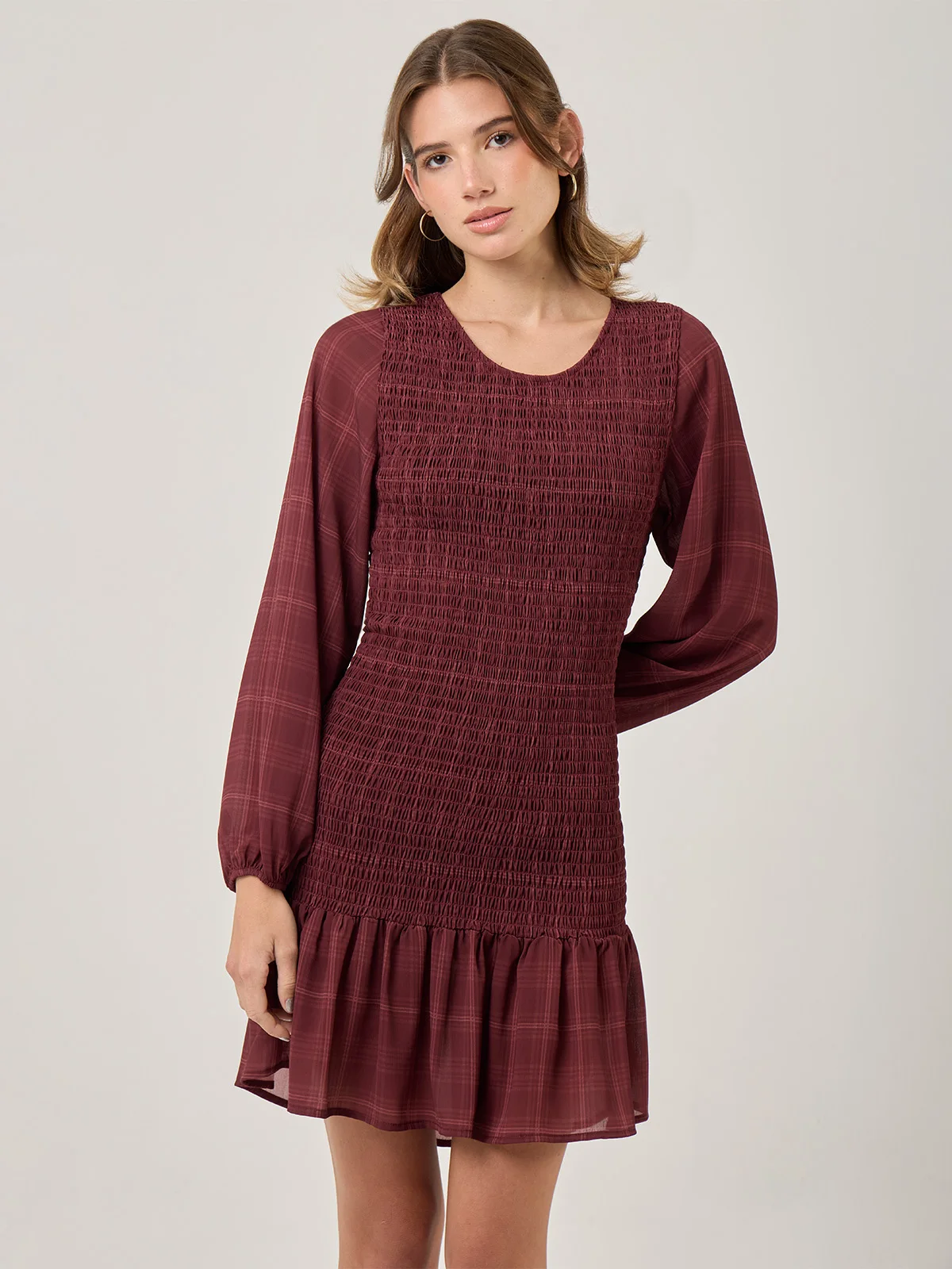 VESTIDO CORTO MUJER INDEX CUADRO - 1