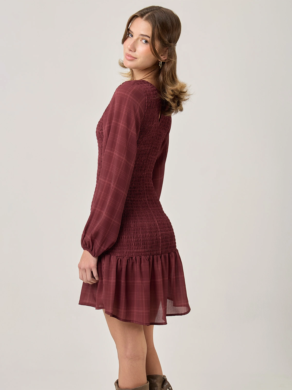 VESTIDO CORTO MUJER INDEX CUADRO - 2