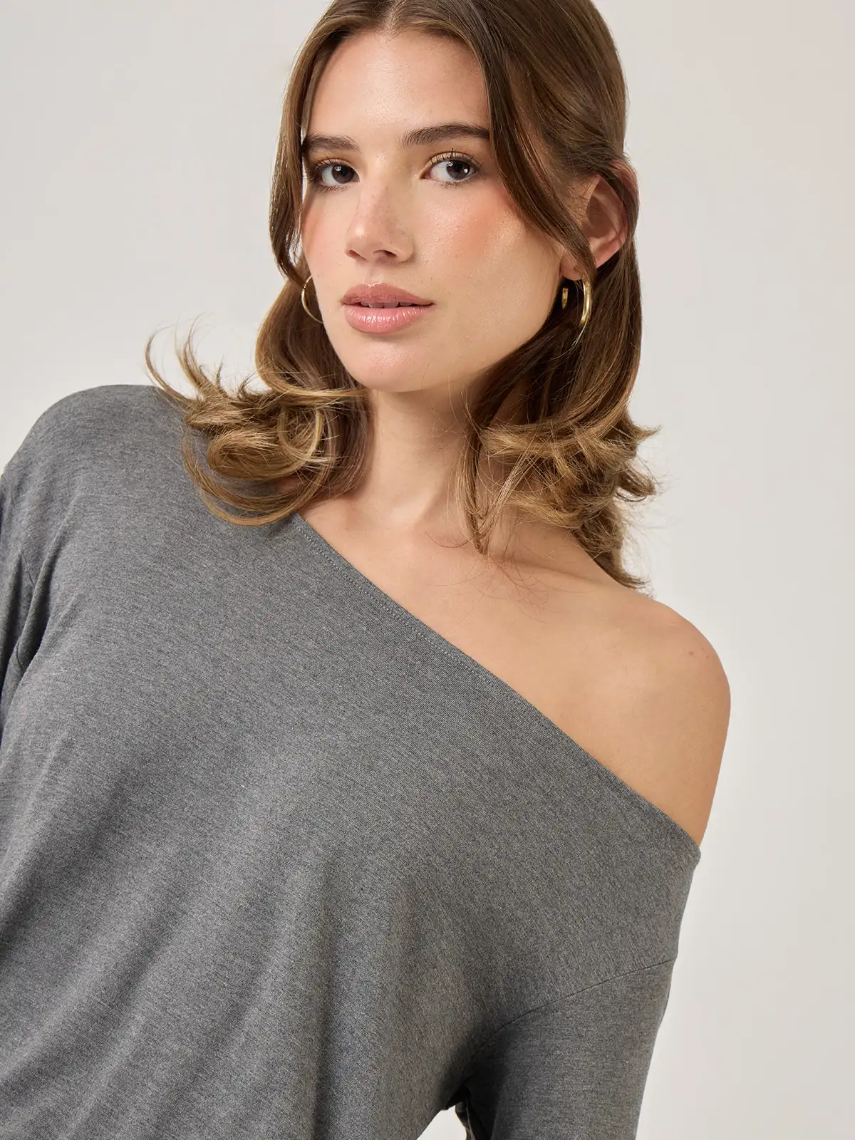 VESTIDO CORTO MUJER INDEX ASIMETRIC - 4