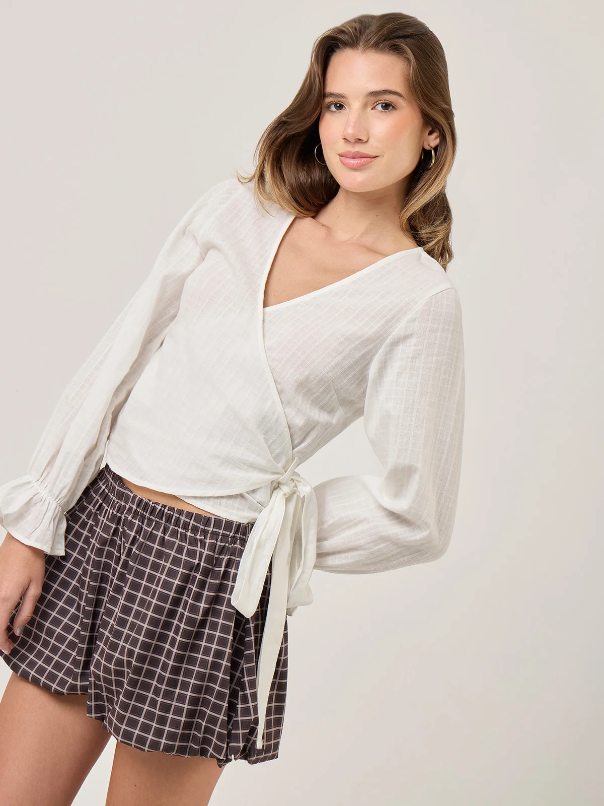 BLUSA MANGA LARGA MUJER INDEX POPLI - 3