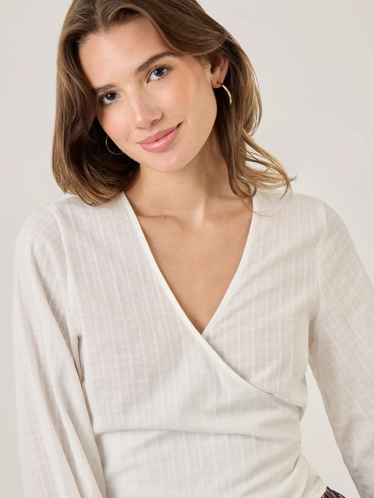 BLUSA MANGA LARGA MUJER INDEX POPLI - 4