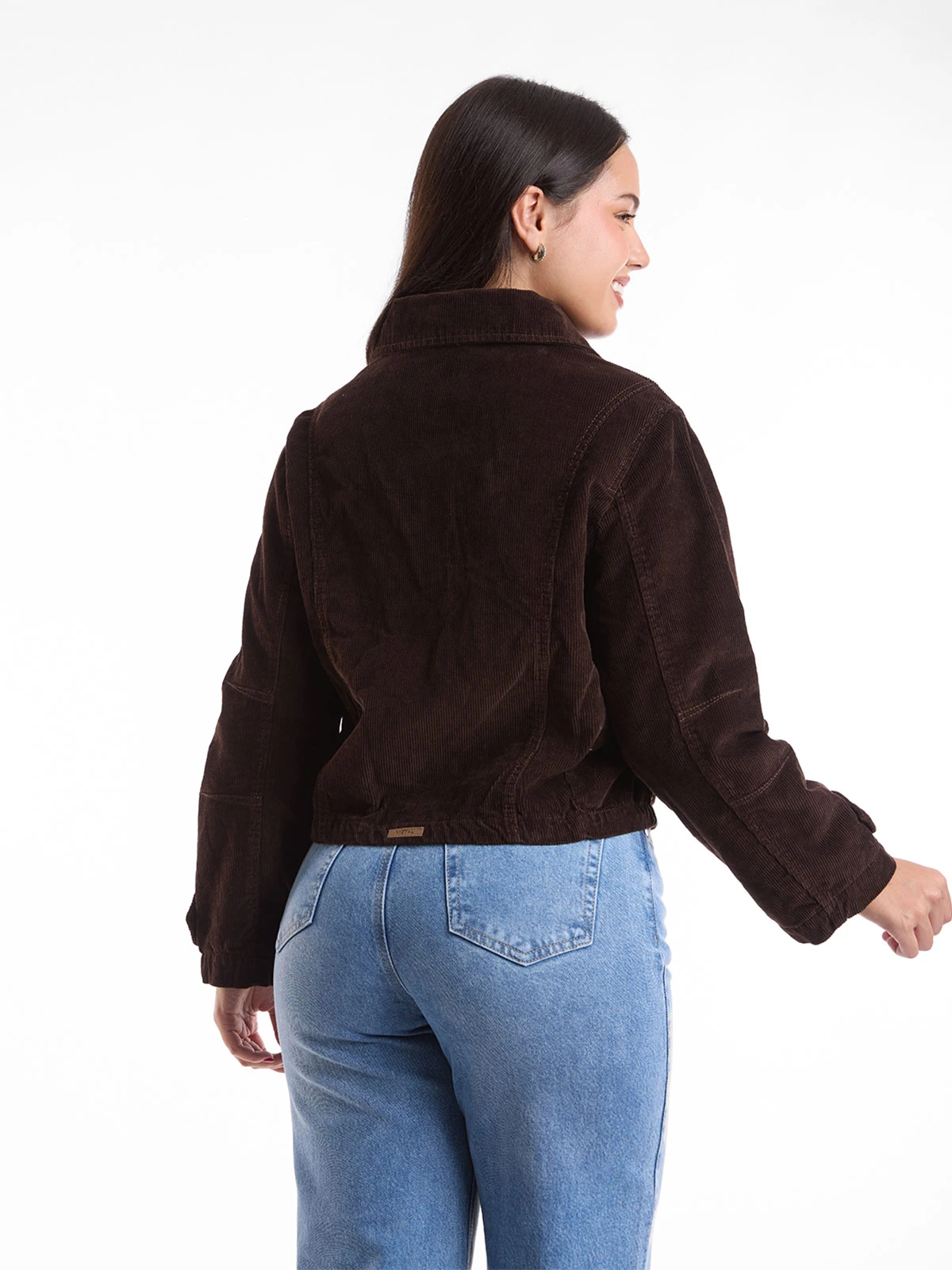 CASACA COTELÉ MUJER METAL JEANS CON FORRO CHABELY - 4