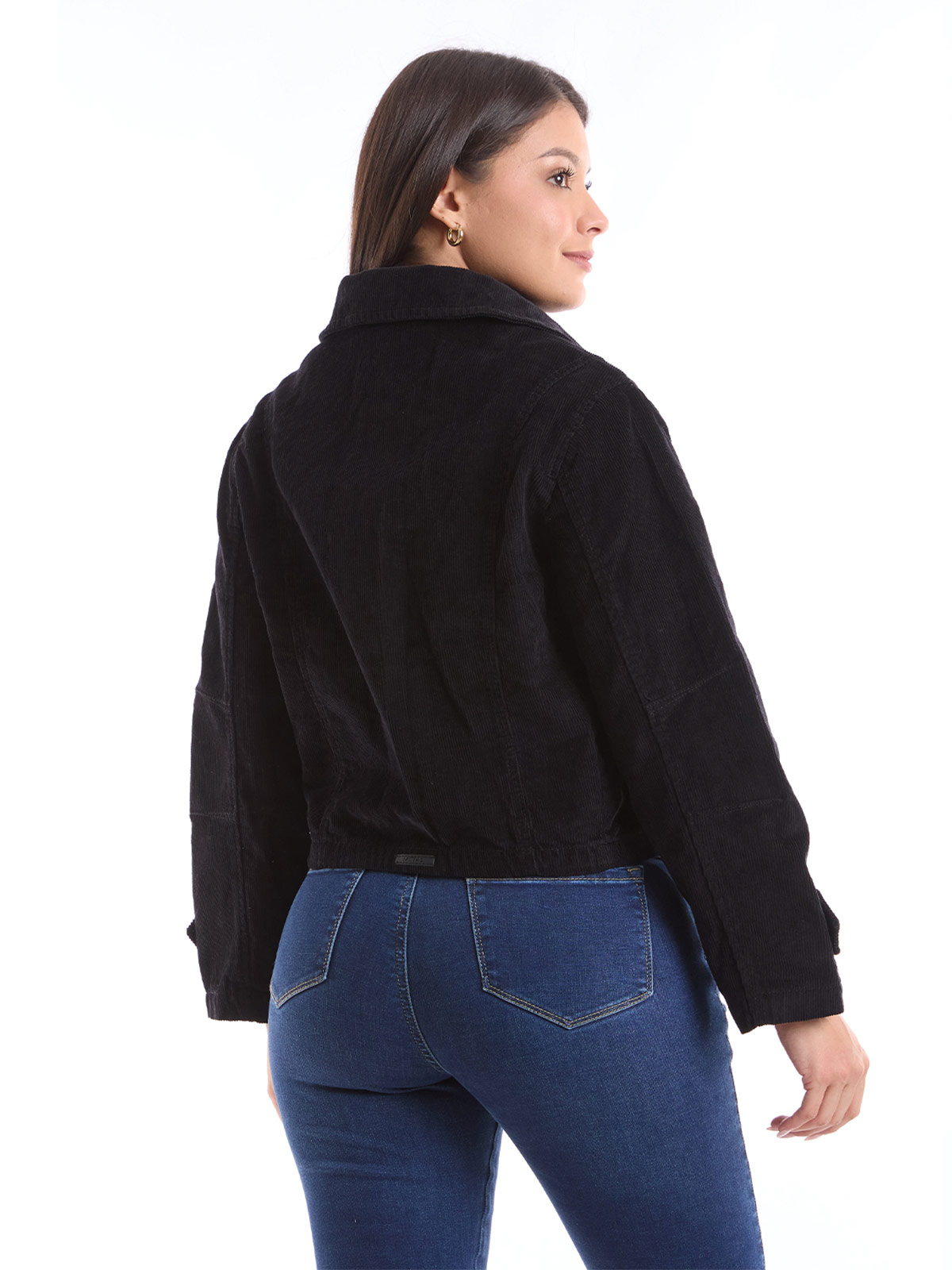 CASACA COTELÉ MUJER METAL JEANS CON FORRO CHABELY - 3
