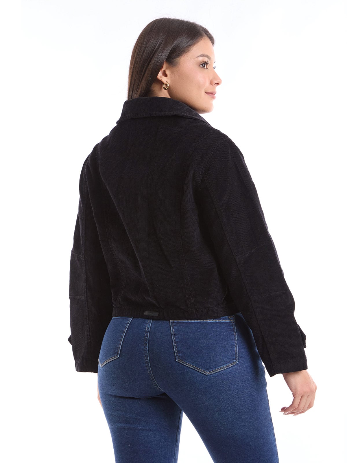 CASACA COTELÉ MUJER METAL JEANS CON FORRO CHABELY - 3
