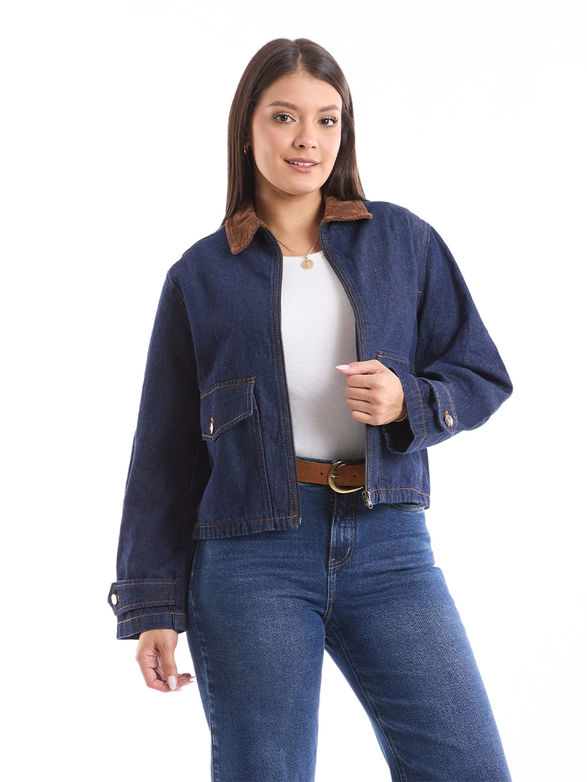 CASACA DENIM MUJER METAL JEANS MARIELA - 2