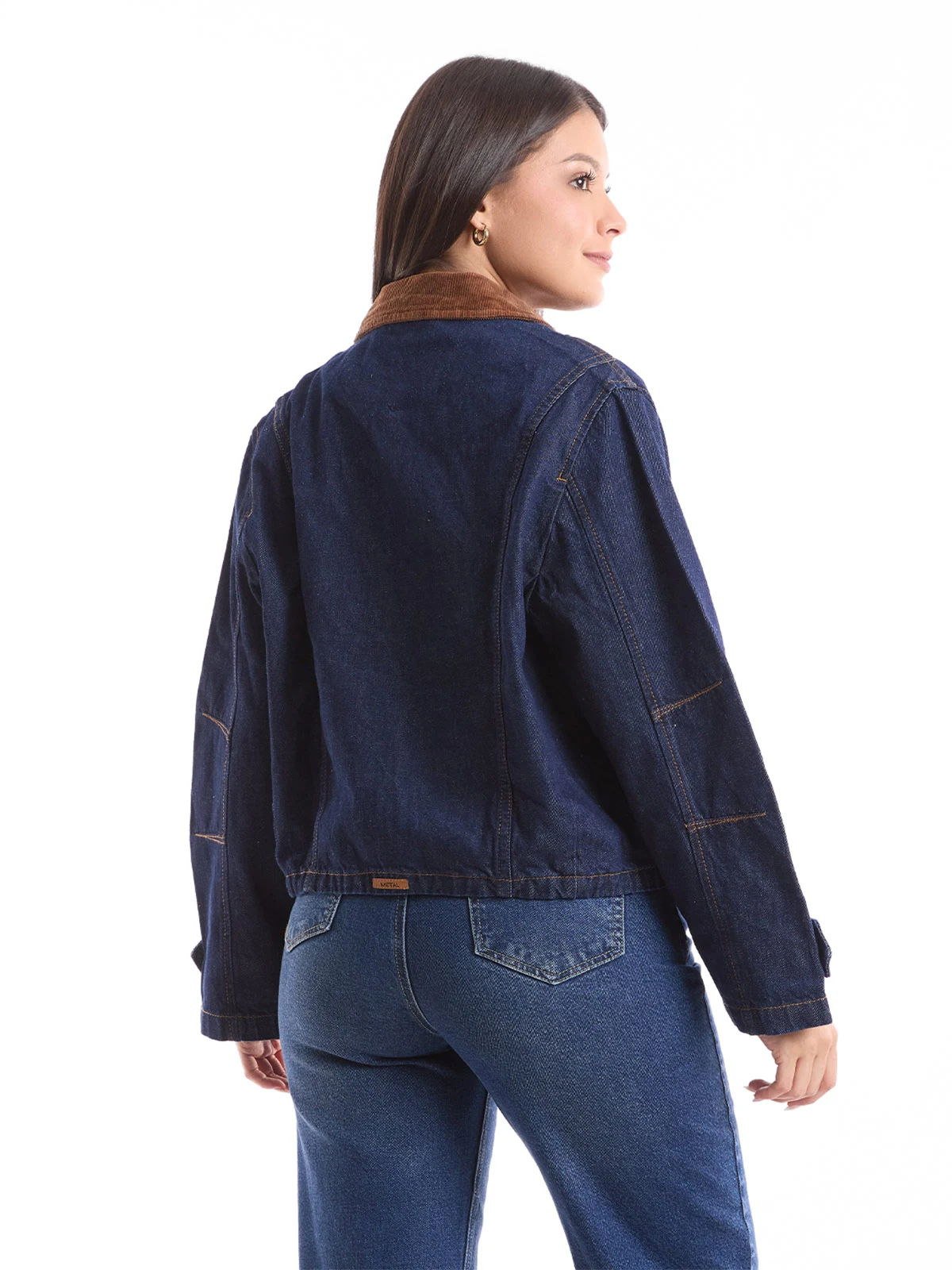 CASACA DENIM MUJER METAL JEANS MARIELA - 4