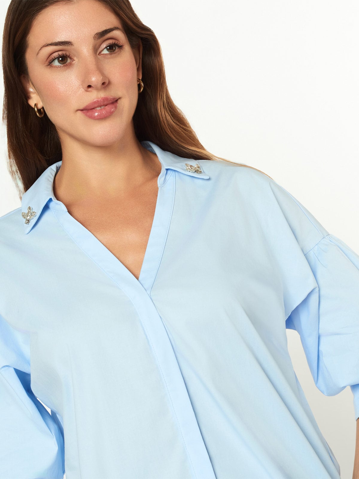 BLUSA MANGA 3/4 MUJER MENTHA Y CHOCOLATE AMAIRA - 4