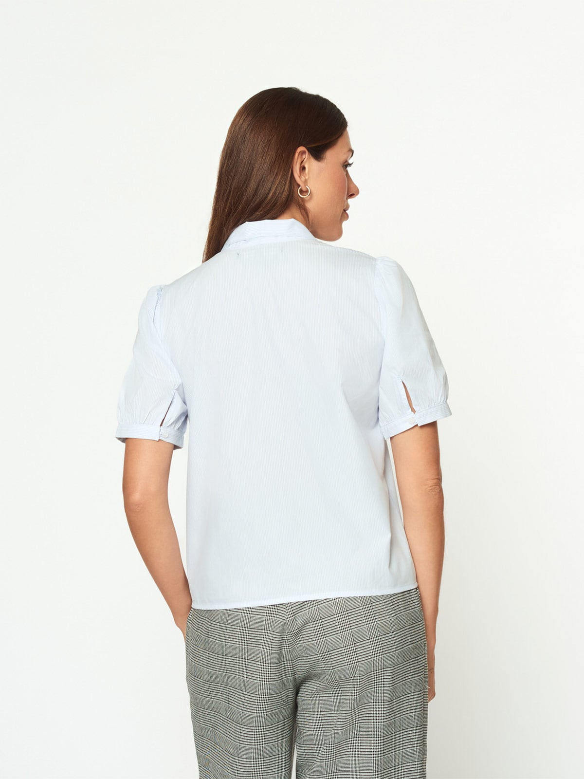 BLUSA MANGA CORTA MUJER MENTHA Y CHOCOLATE AMBER - 3