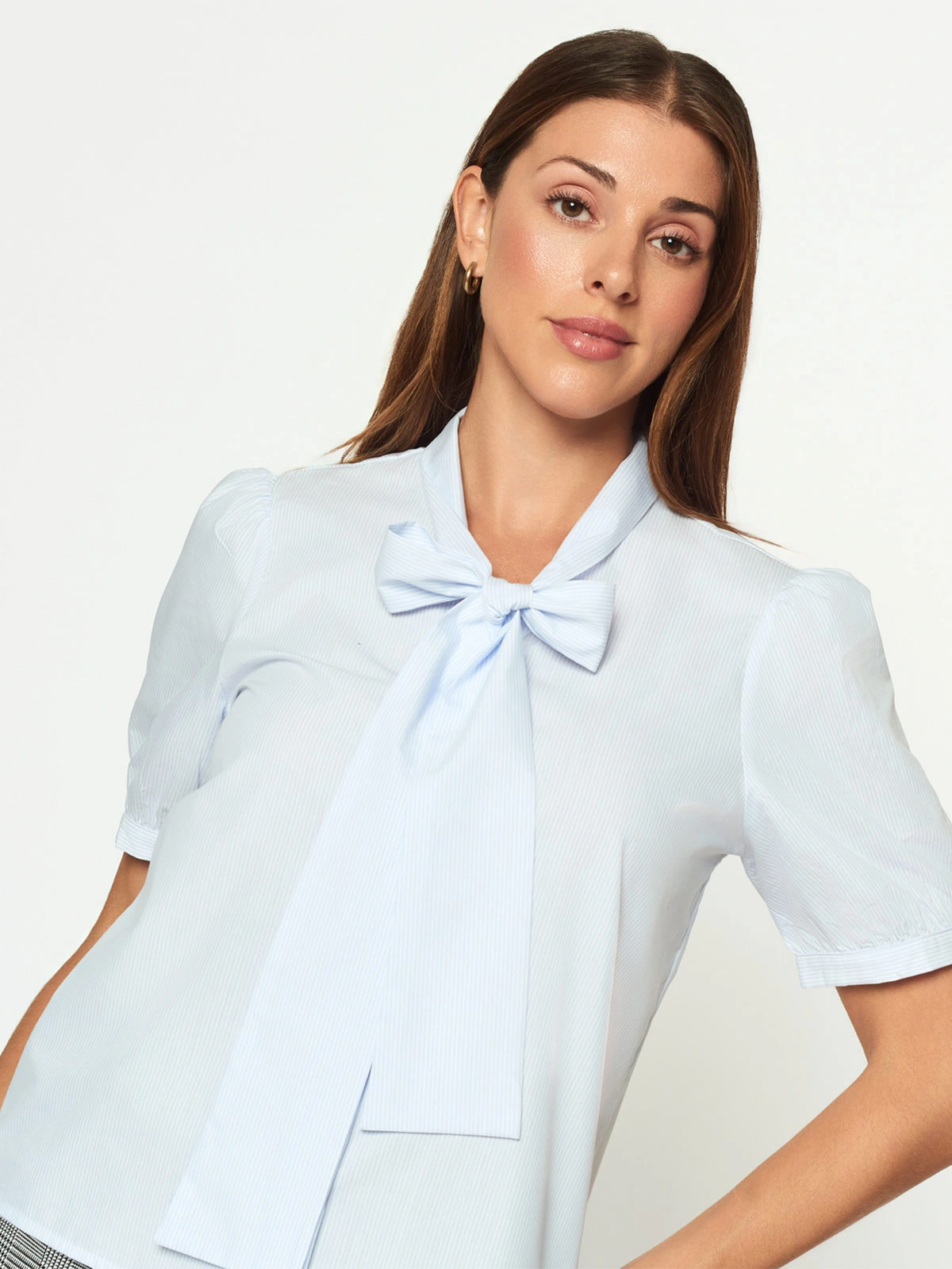 BLUSA MANGA CORTA MUJER MENTHA Y CHOCOLATE AMBER - 4
