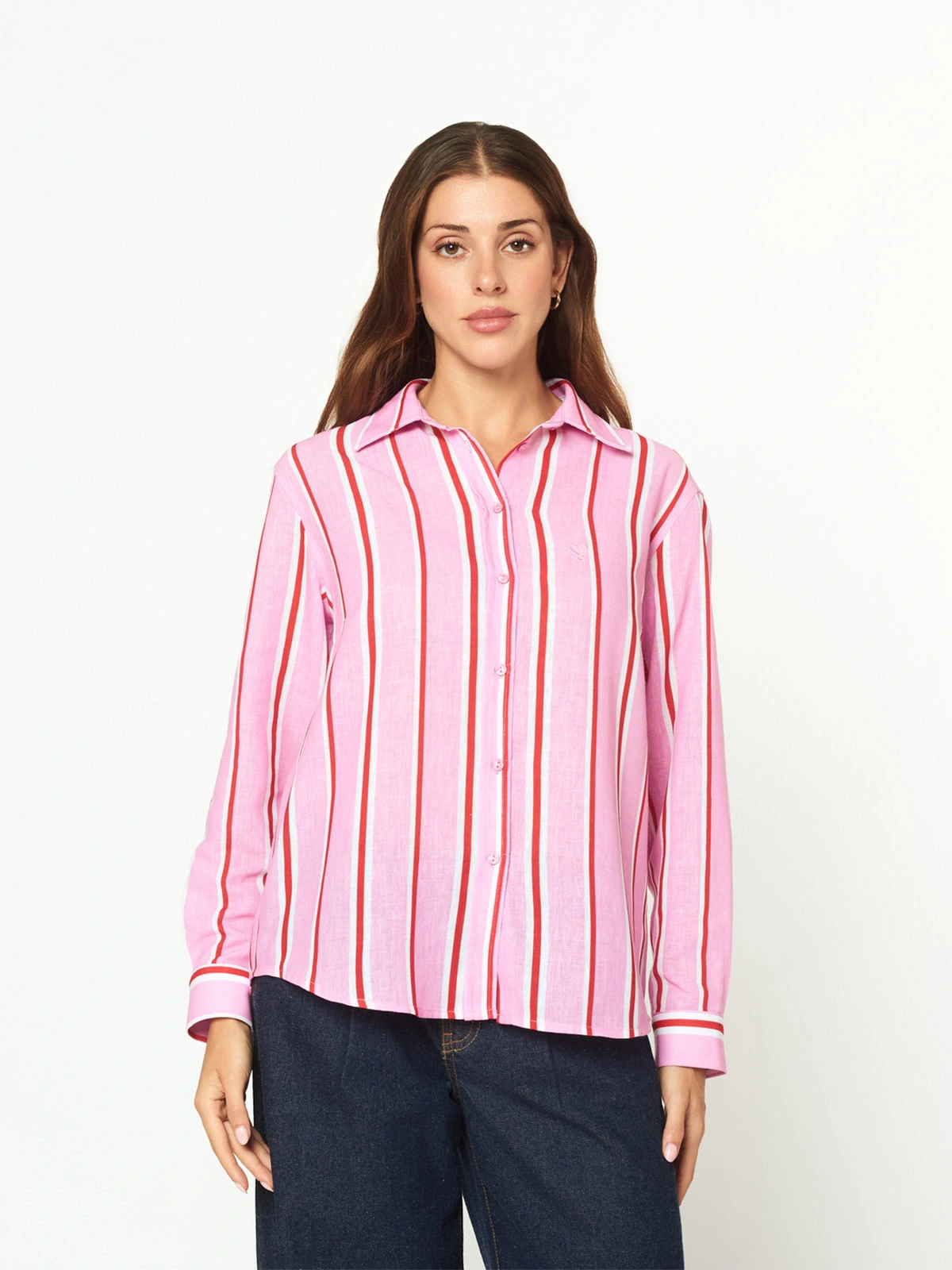 BLUSA MANGA LARGA MUJER MENTHA Y CHOCOLATE AMELIA - 1