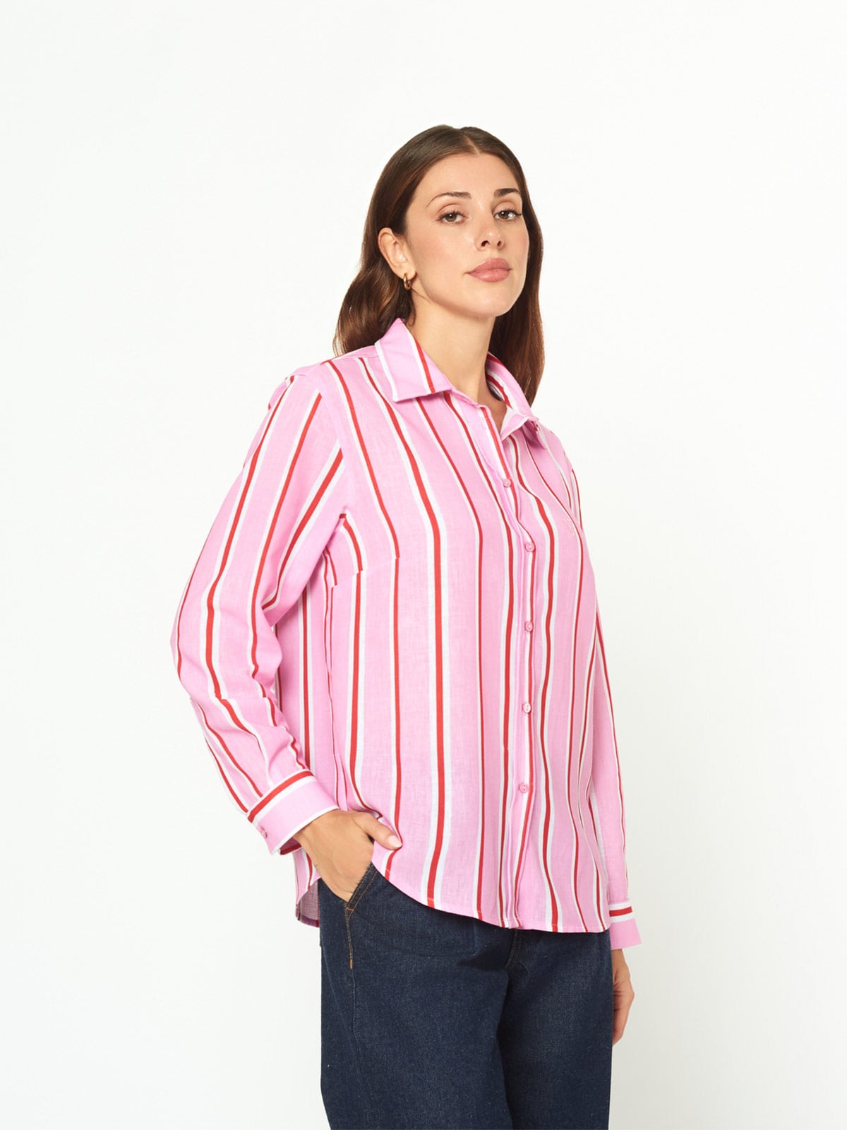 BLUSA MANGA LARGA MUJER MENTHA Y CHOCOLATE AMELIA - 2
