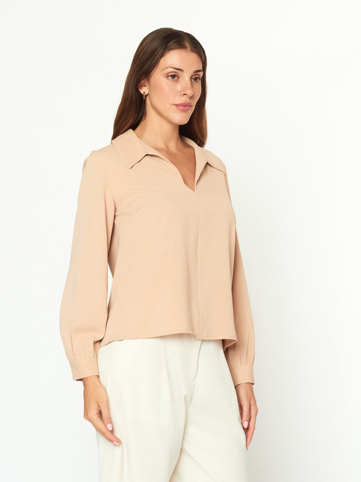 BLUSA MANGA LARGA MUJER MENTHA Y CHOCOLATE LIA - 2