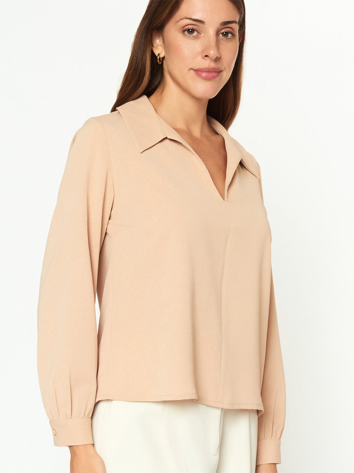 BLUSA MANGA LARGA MUJER MENTHA Y CHOCOLATE LIA - 4