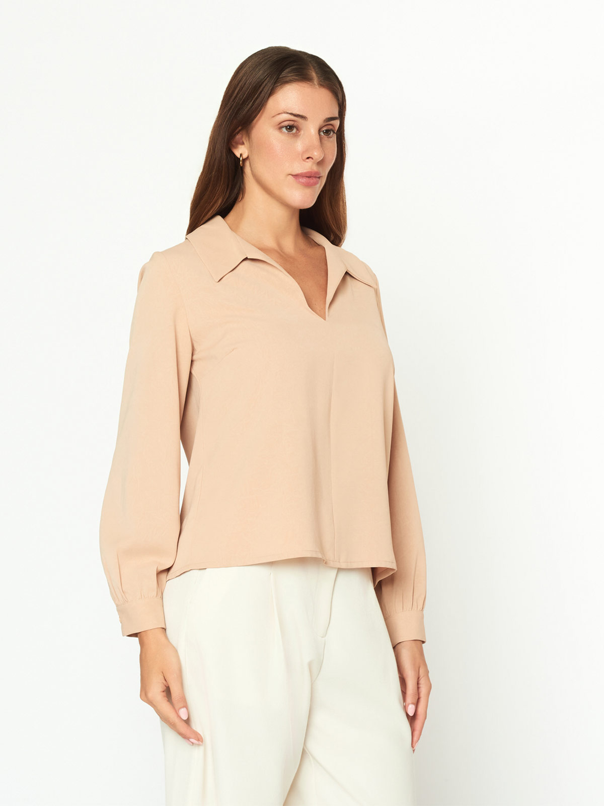 BLUSA MANGA LARGA MUJER MENTHA Y CHOCOLATE LIA - 2