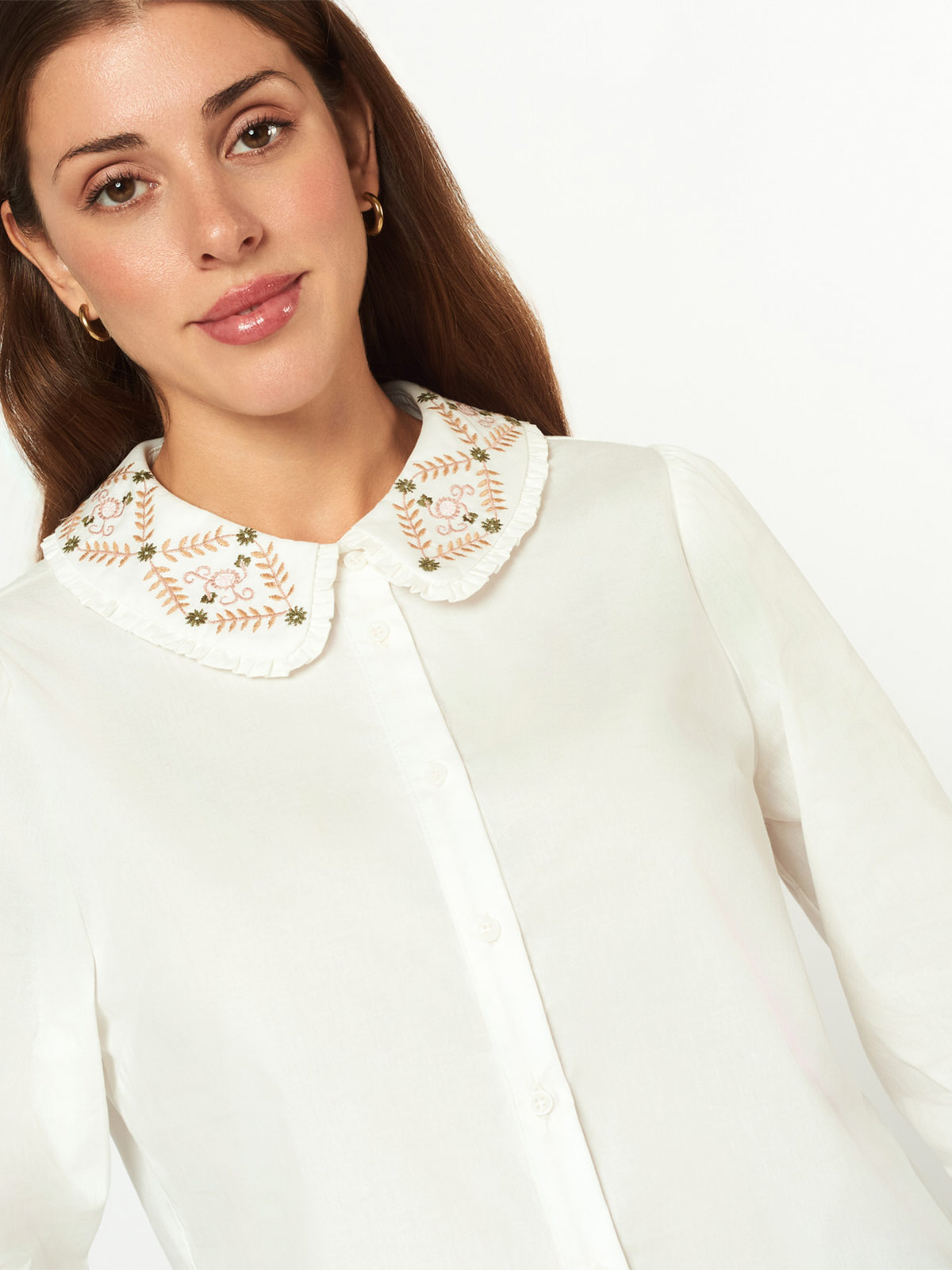 BLUSA MANGA LARGA MUJER MENTHA Y CHOCOLATE LILA - 4