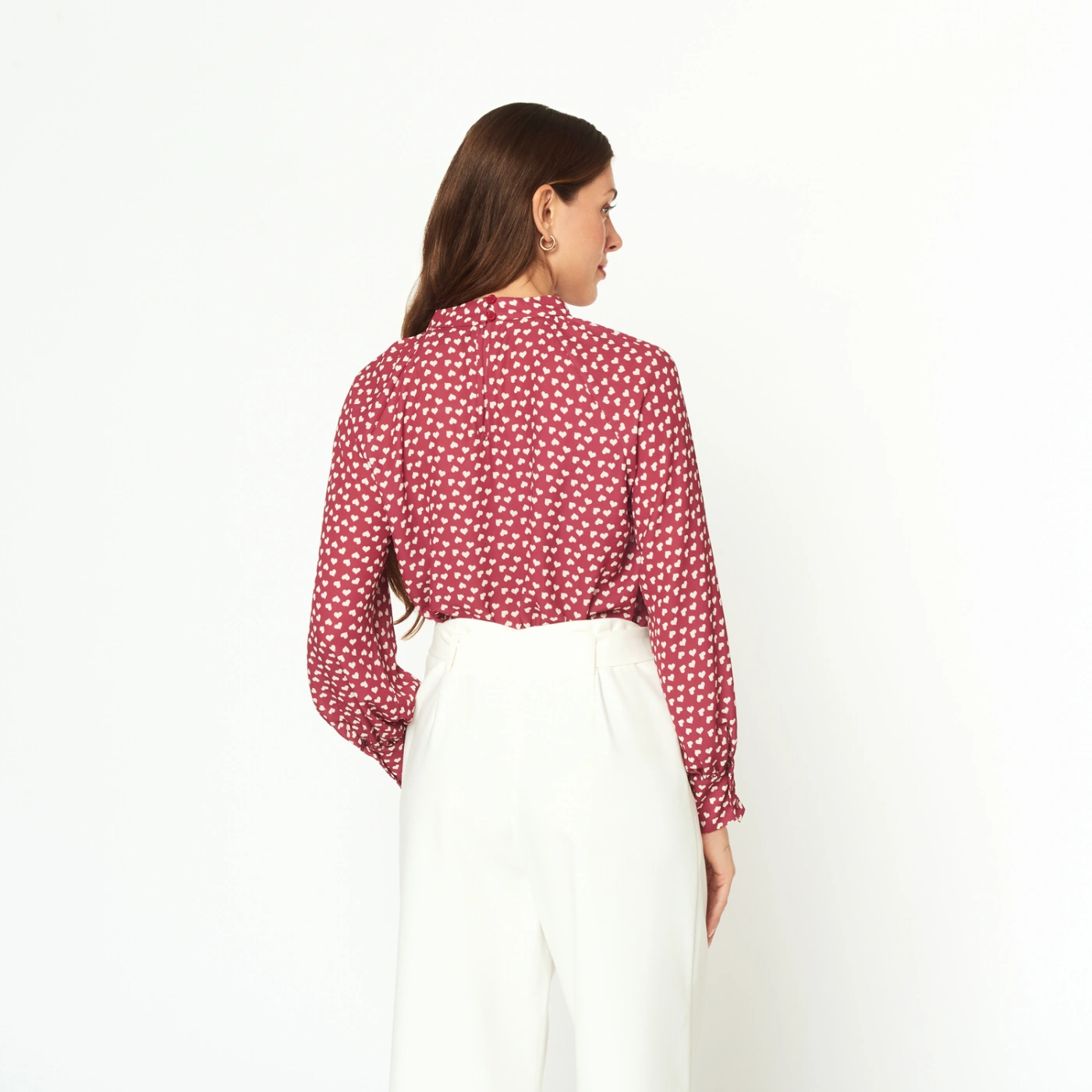 BLUSA MANGA LARGA MUJER MENTHA Y CHOCOLATE LILIANA - 4