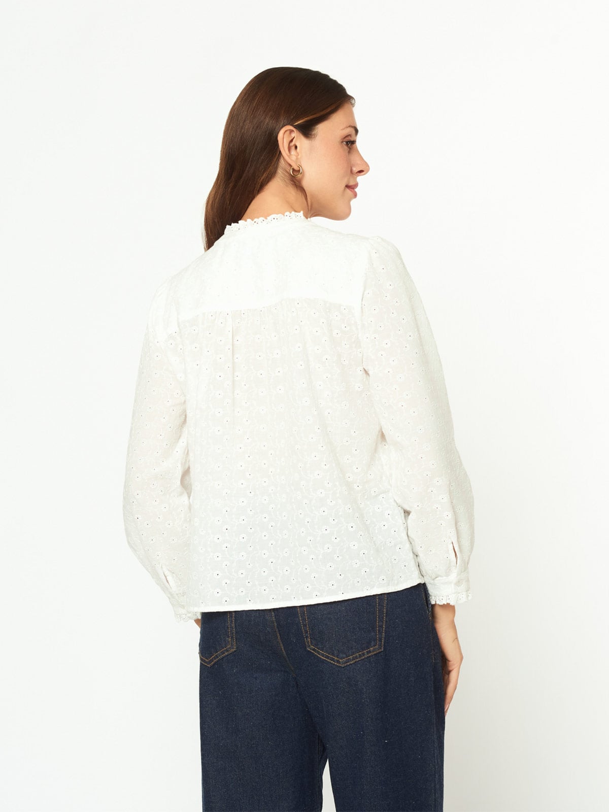 BLUSA MANGA LARGA MUJER MENTHA Y CHOCOLATE LILITH - 3