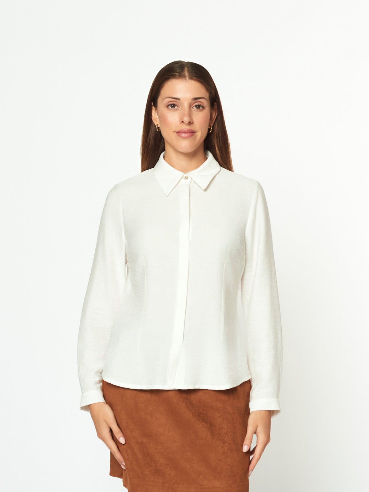 BLUSA MANGA LARGA MUJER MENTHA Y CHOCOLATE NEW JANAINA - 1