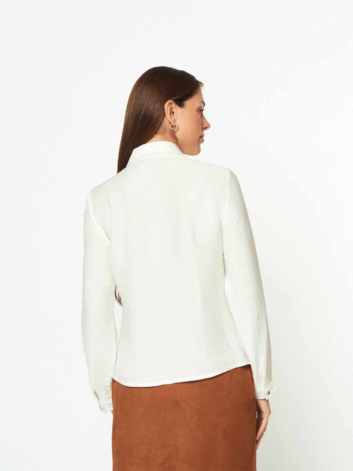 BLUSA MANGA LARGA MUJER MENTHA Y CHOCOLATE NEW JANAINA - 3