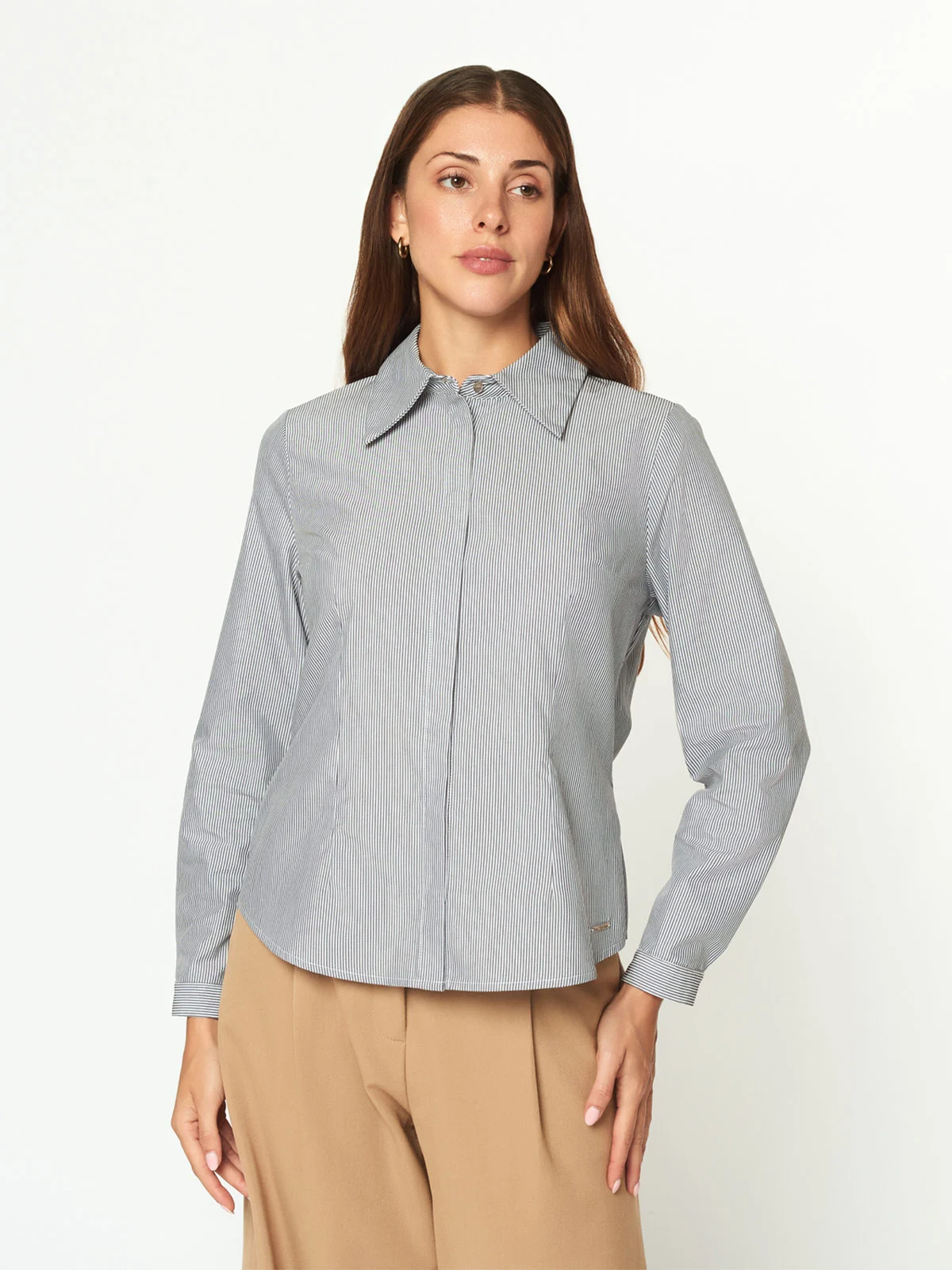 BLUSA MANGA LARGA MUJER MENTHA Y CHOCOLATE NEW JANAINA - 1