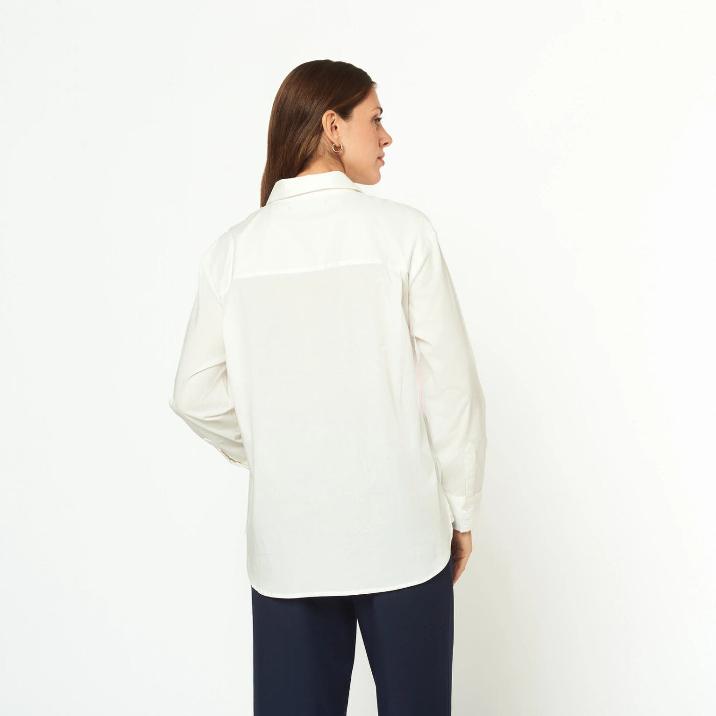 BLUSA MANGA LARGA MUJER MENTHA Y CHOCOLATE SANDIE - 4