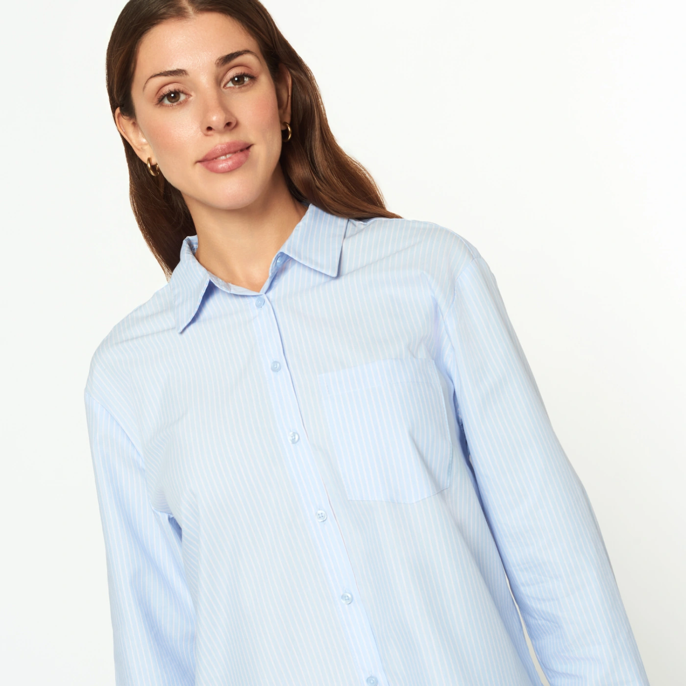 BLUSA MANGA LARGA MUJER MENTHA Y CHOCOLATE SANDIE - 2
