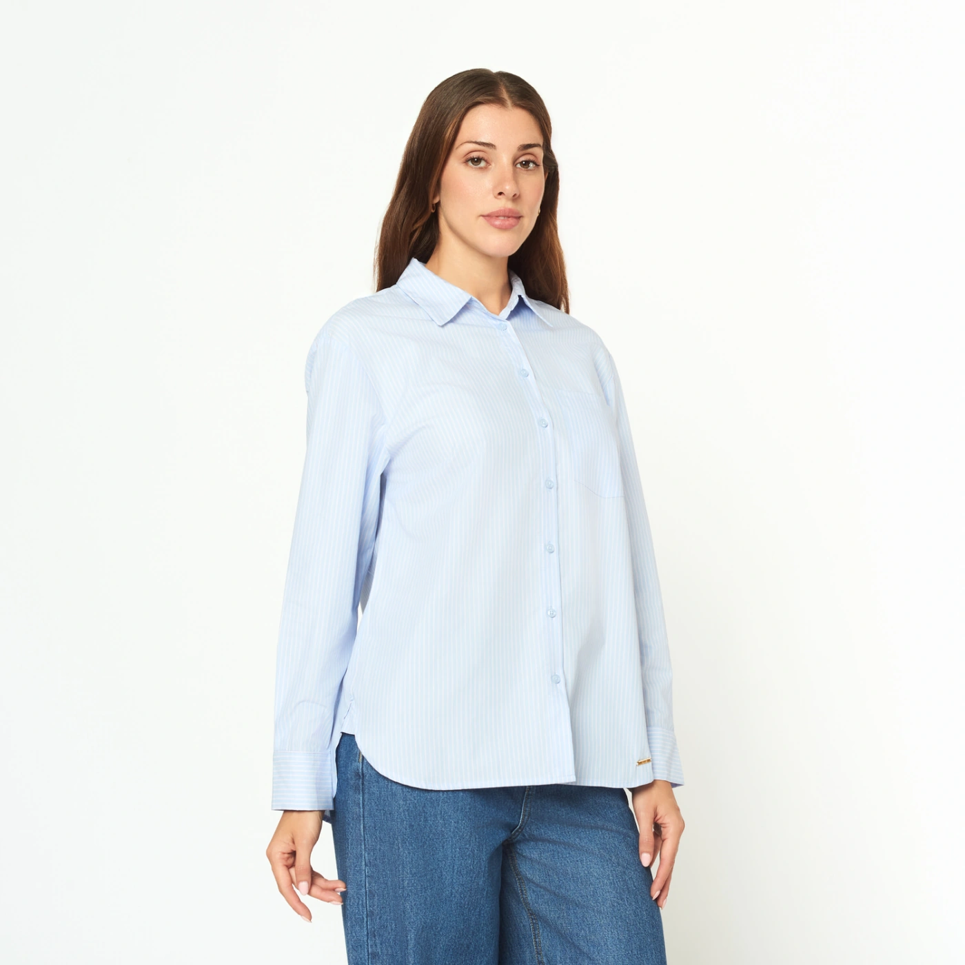 BLUSA MANGA LARGA MUJER MENTHA Y CHOCOLATE SANDIE - 3