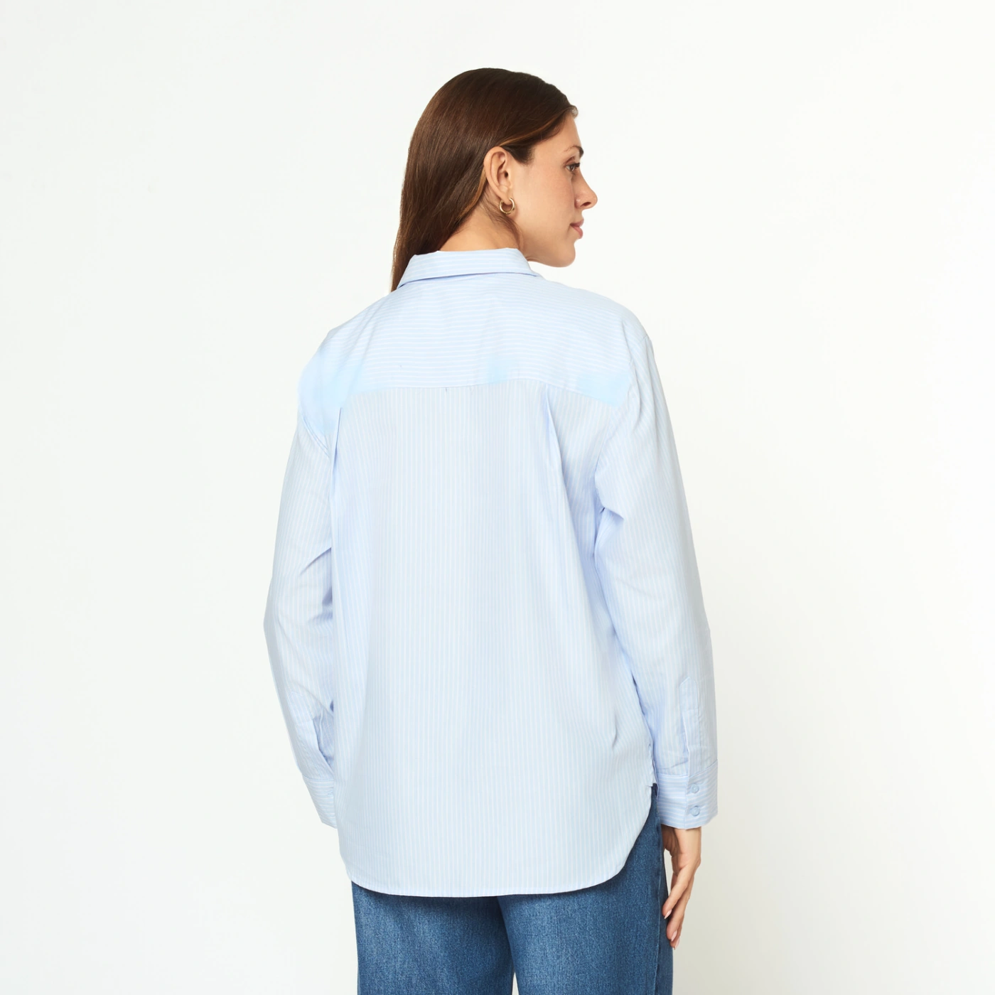 BLUSA MANGA LARGA MUJER MENTHA Y CHOCOLATE SANDIE - 4