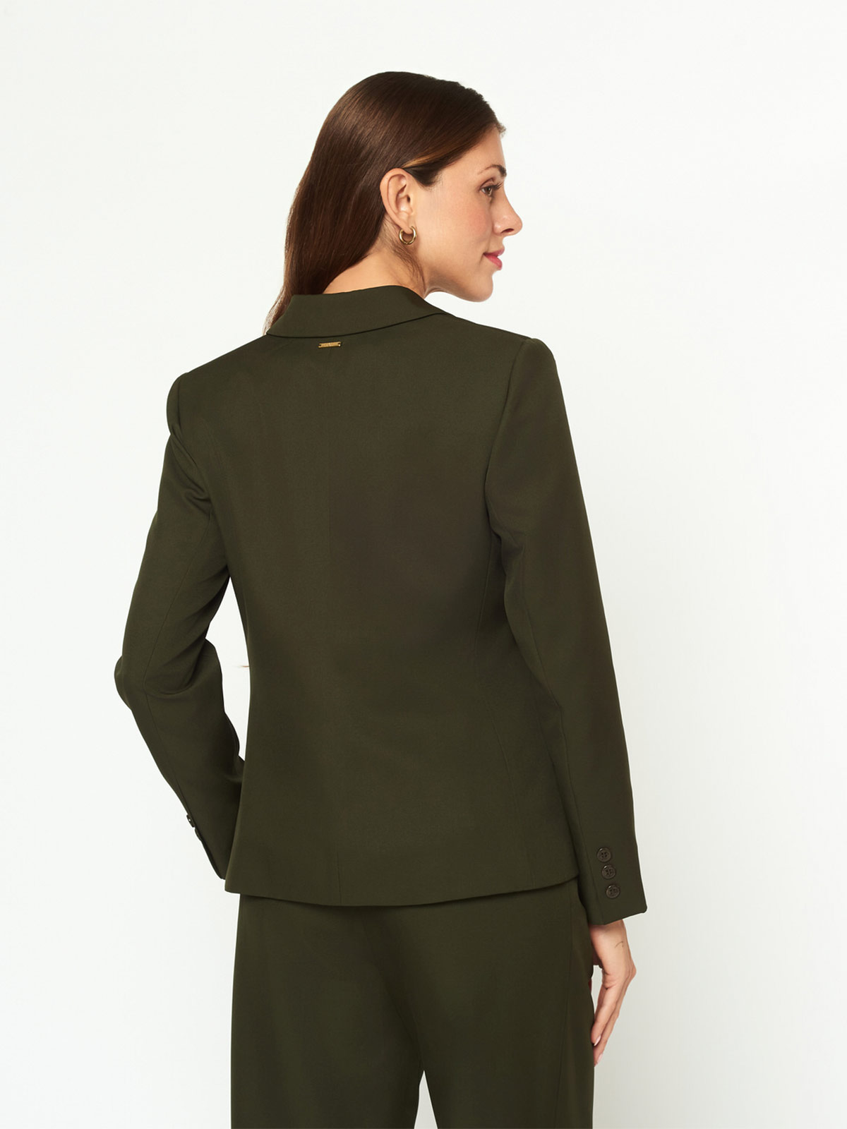 BLAZER MUJER MENTHA Y CHOCOLATE LUCIEL - 3