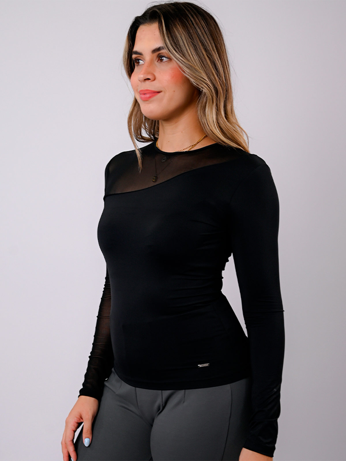 POLO MANGA LARGA MUJER BLACKOUT ARIA M26 - 2