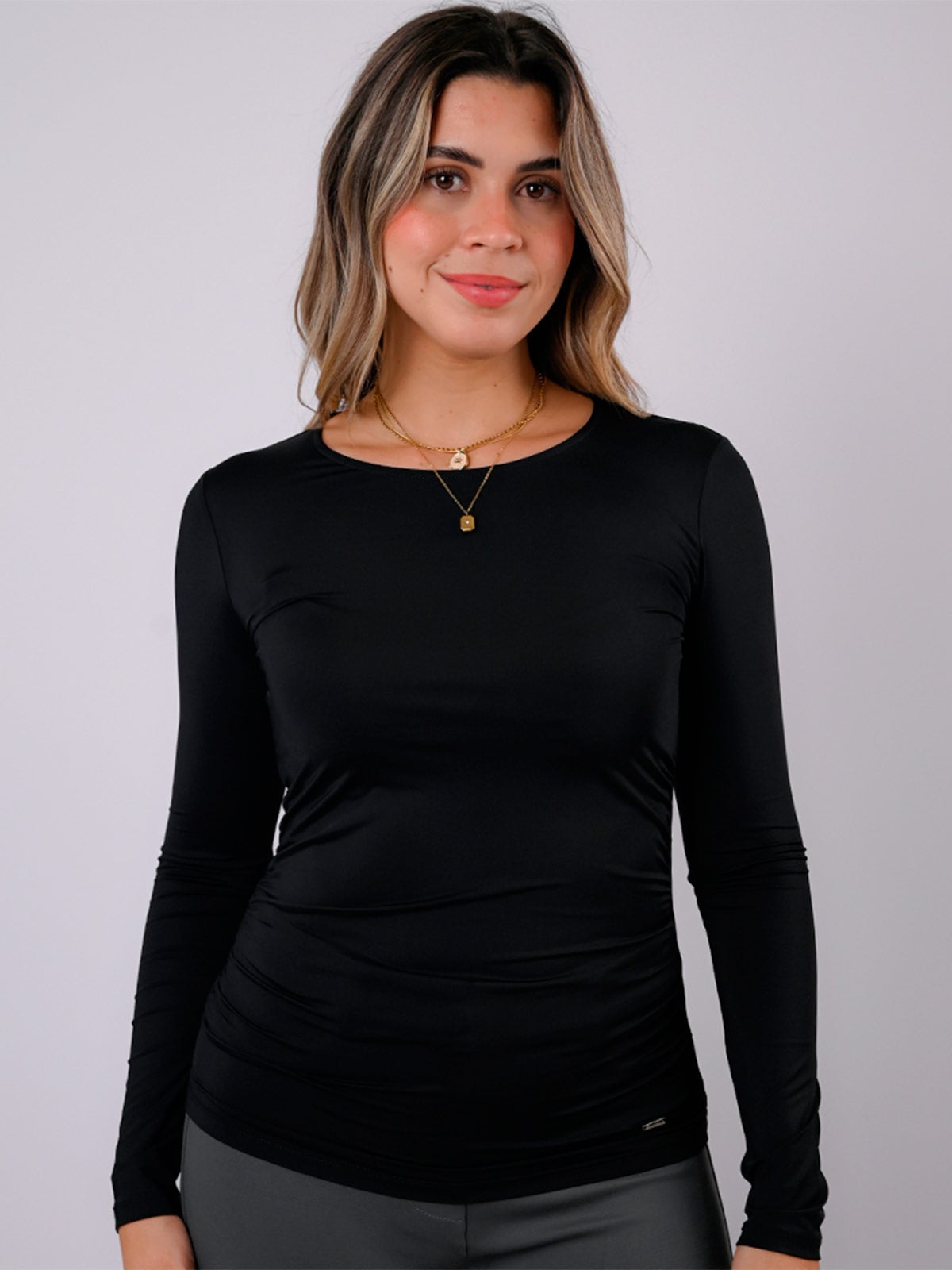 POLO MANGA LARGA MUJER BLACKOUT THANIA M26 - 2